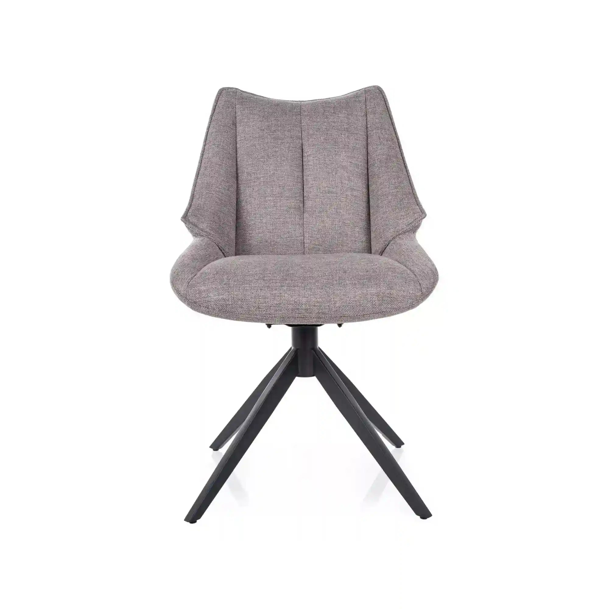 Scaun CODA, gri - Brego 07, stofa clasica/metal, 56x64x91 cm