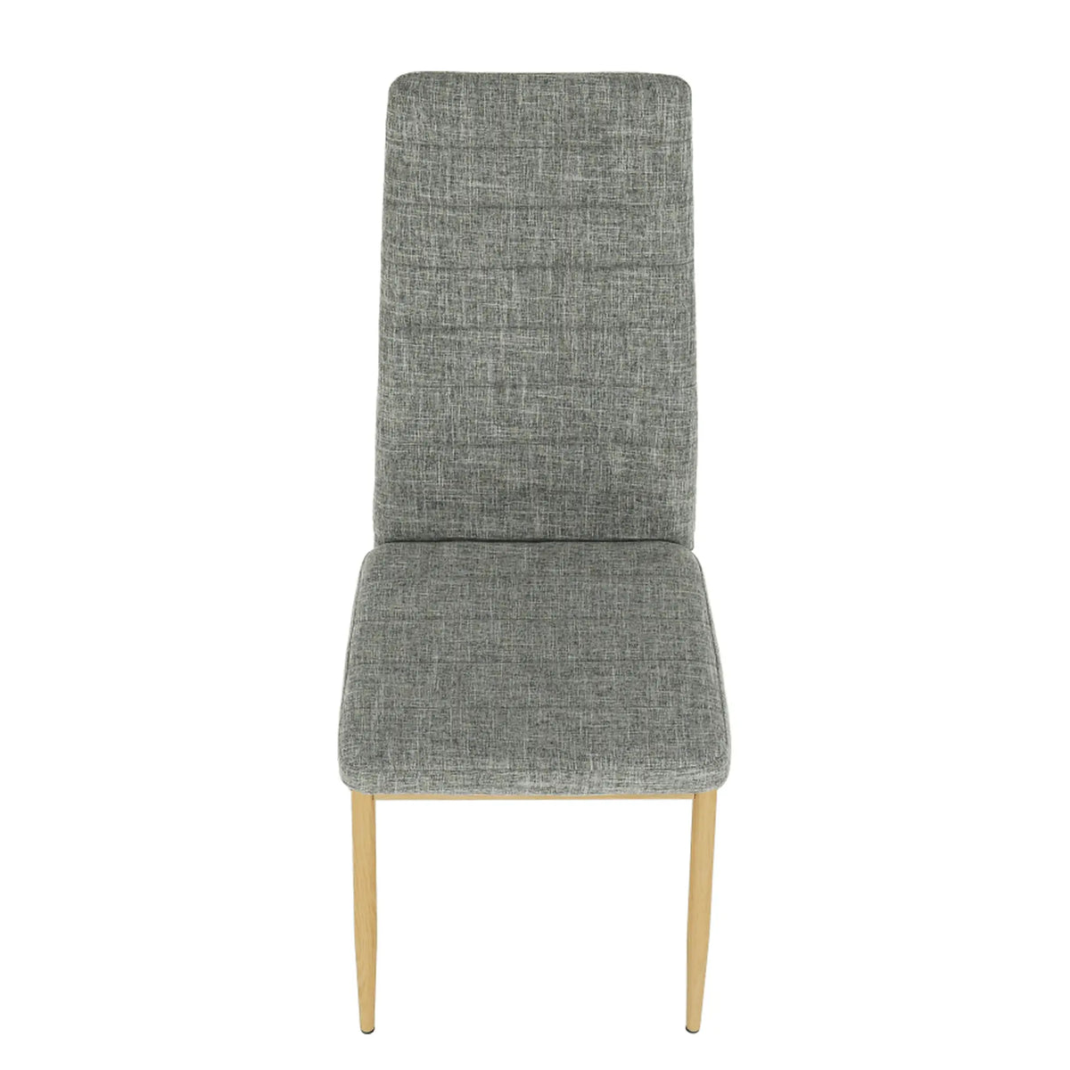 Scaun COLETA NOVA, gri deschis/fag, textil/metal, 41x49x96 cm