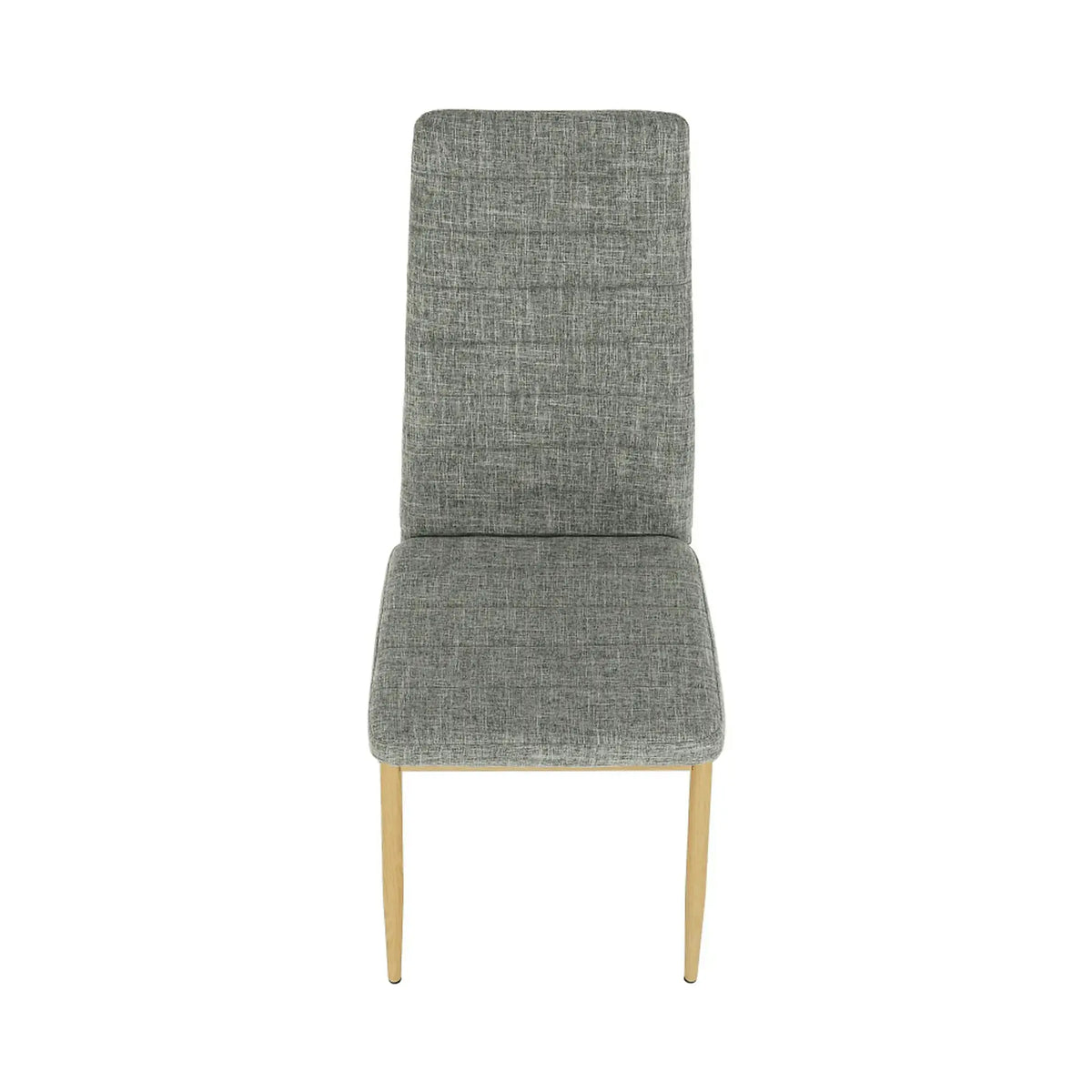 Scaun COLETA NOVA, gri deschis/fag, textil/metal, 41x49x96 cm