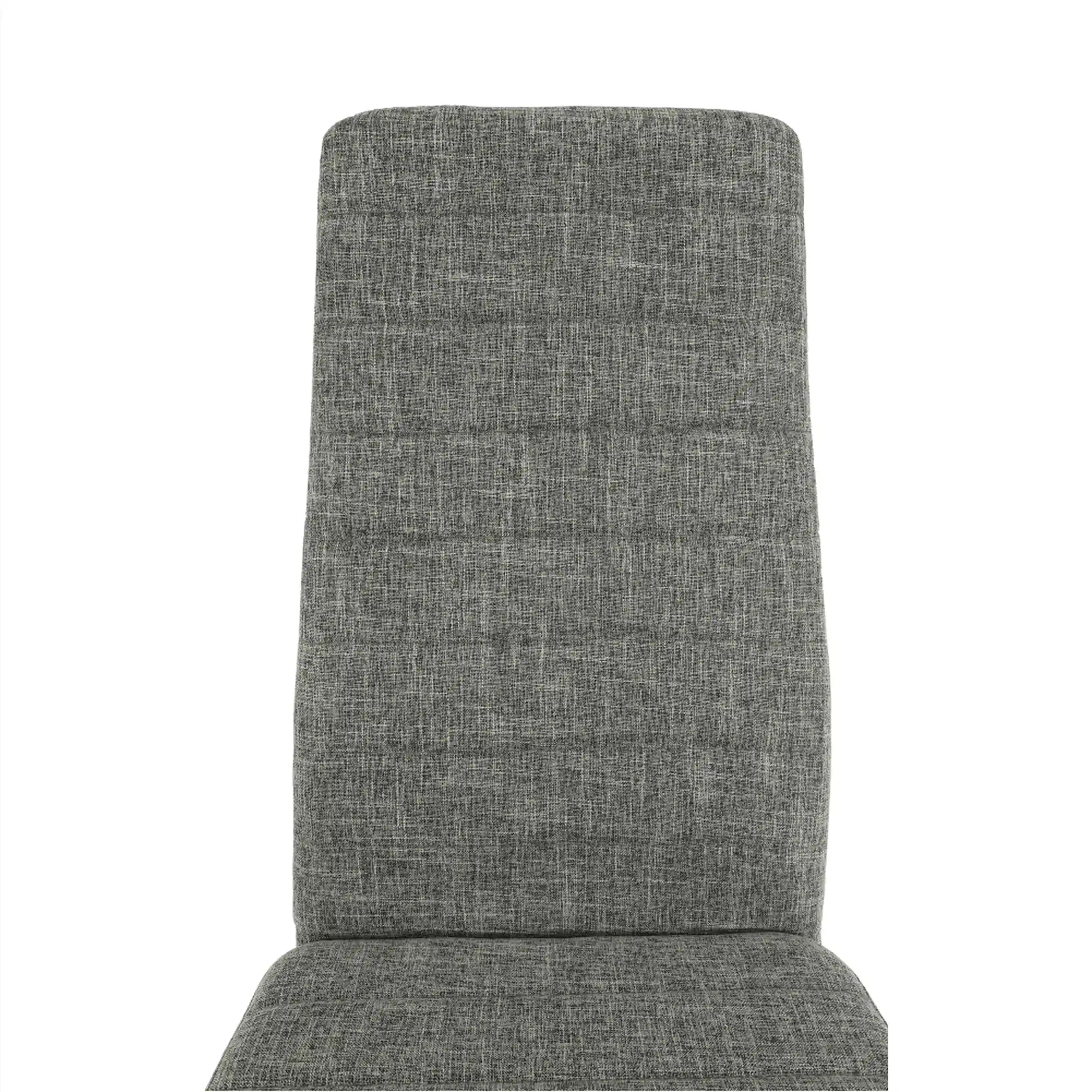 Scaun COLETA NOVA, gri deschis/fag, textil/metal, 41x49x96 cm