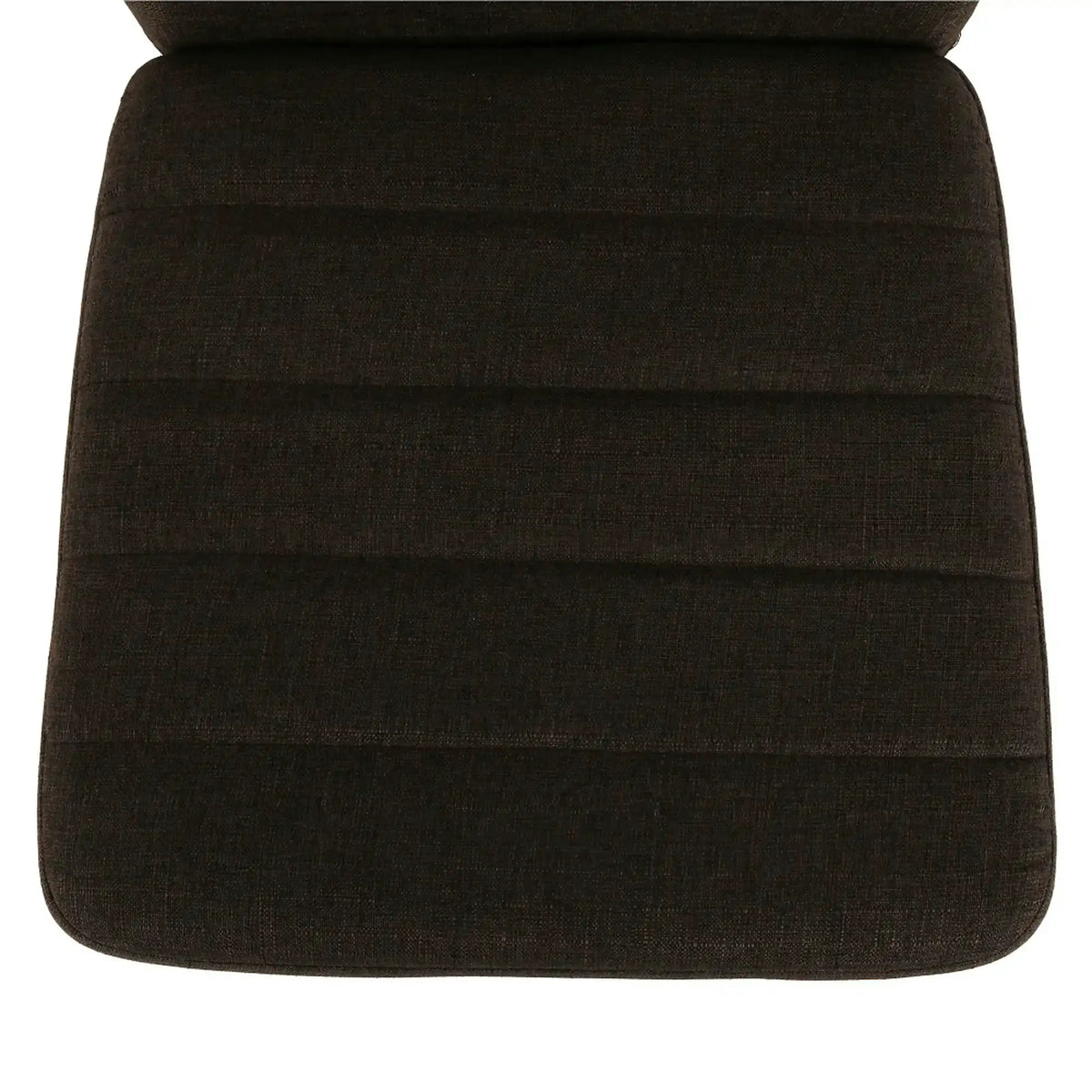 Scaun COLETA NOVA, maro inchis/fag, textil/metal, 41x49x96 cm