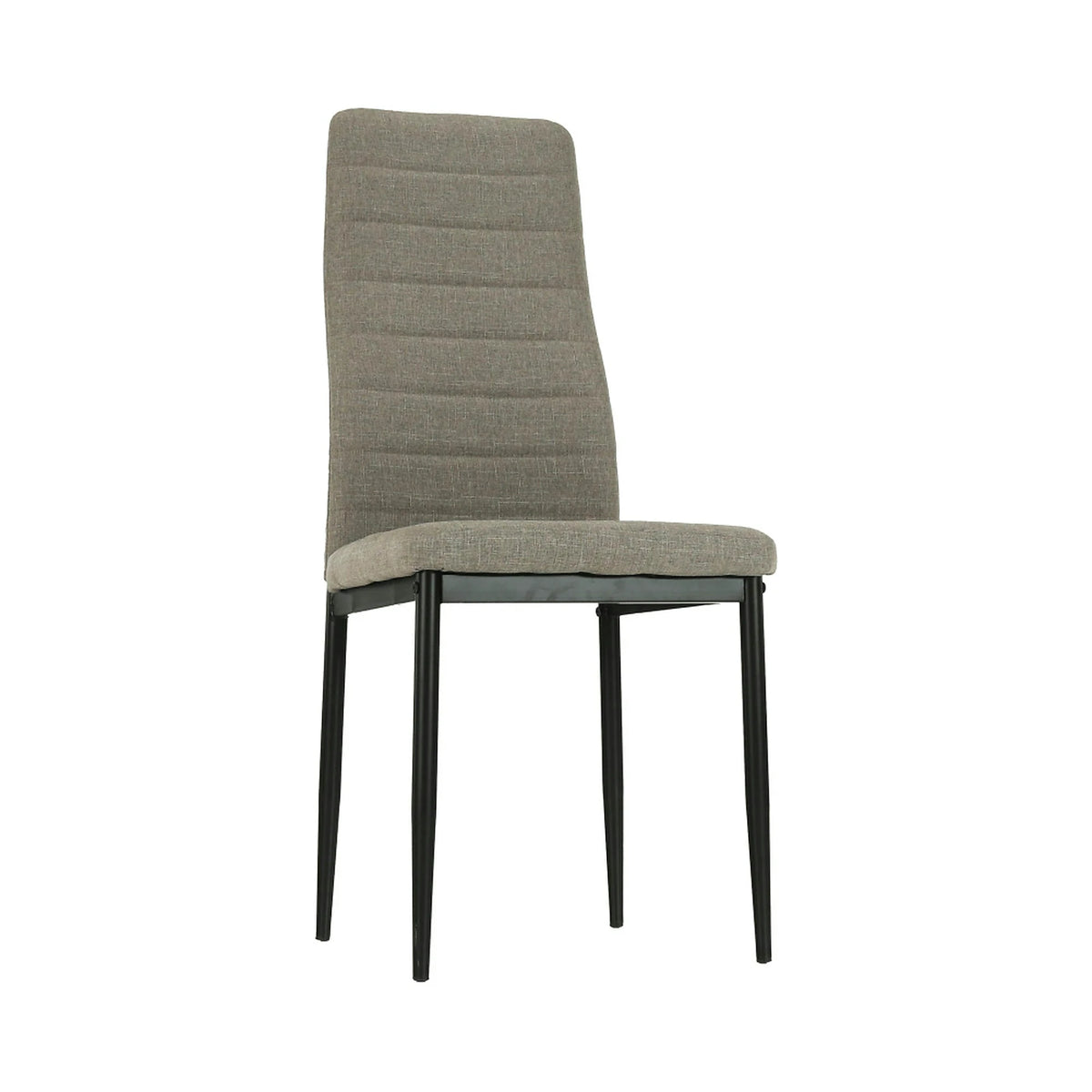 Scaun COLETA NOVA, maro/negru, textil/metal, 41x49x96 cm
