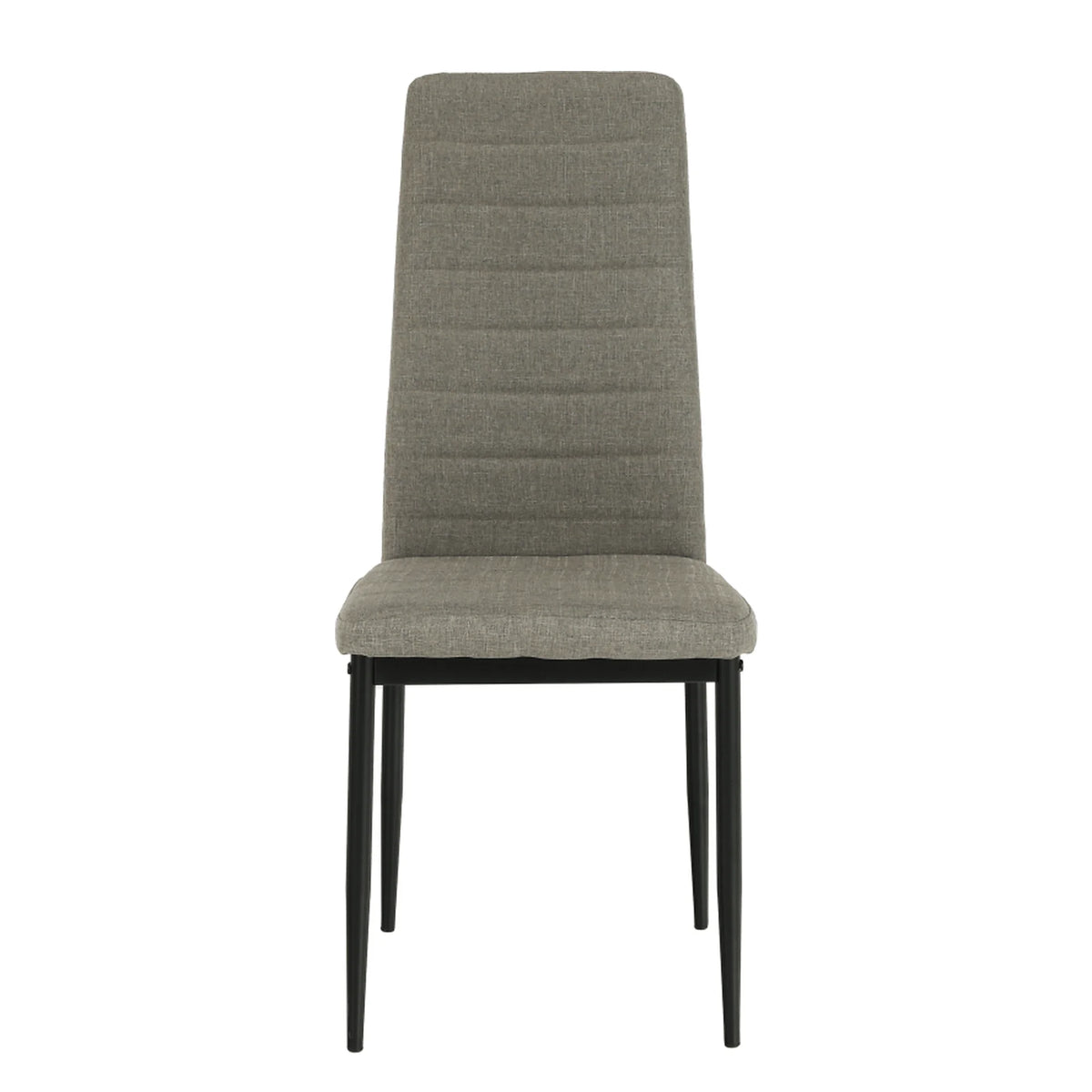 Scaun COLETA NOVA, maro/negru, textil/metal, 41x49x96 cm