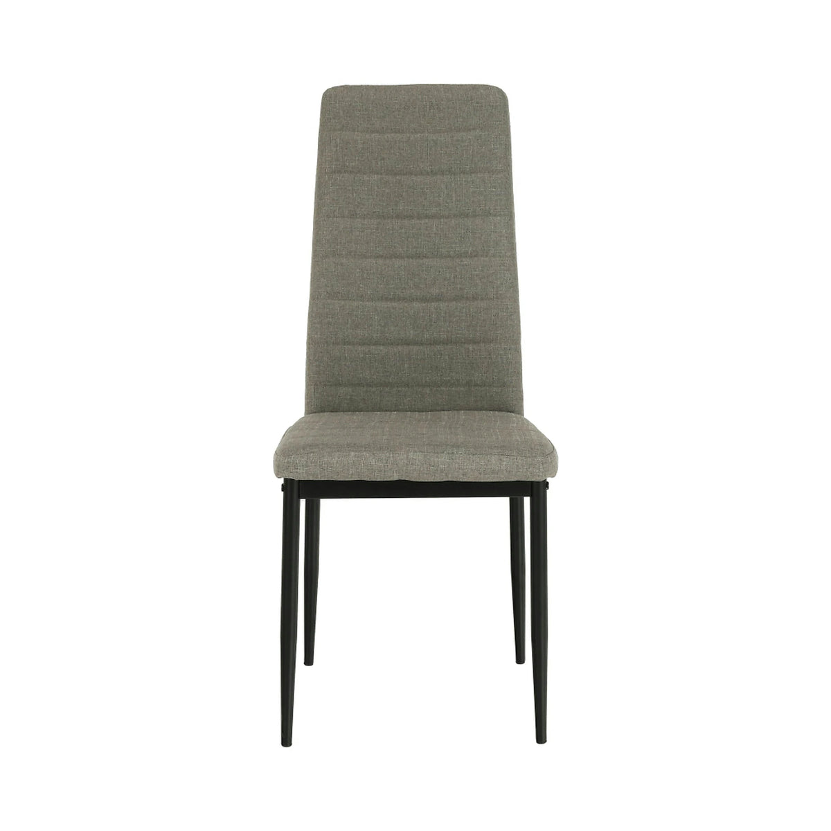 Scaun COLETA NOVA, maro/negru, textil/metal, 41x49x96 cm