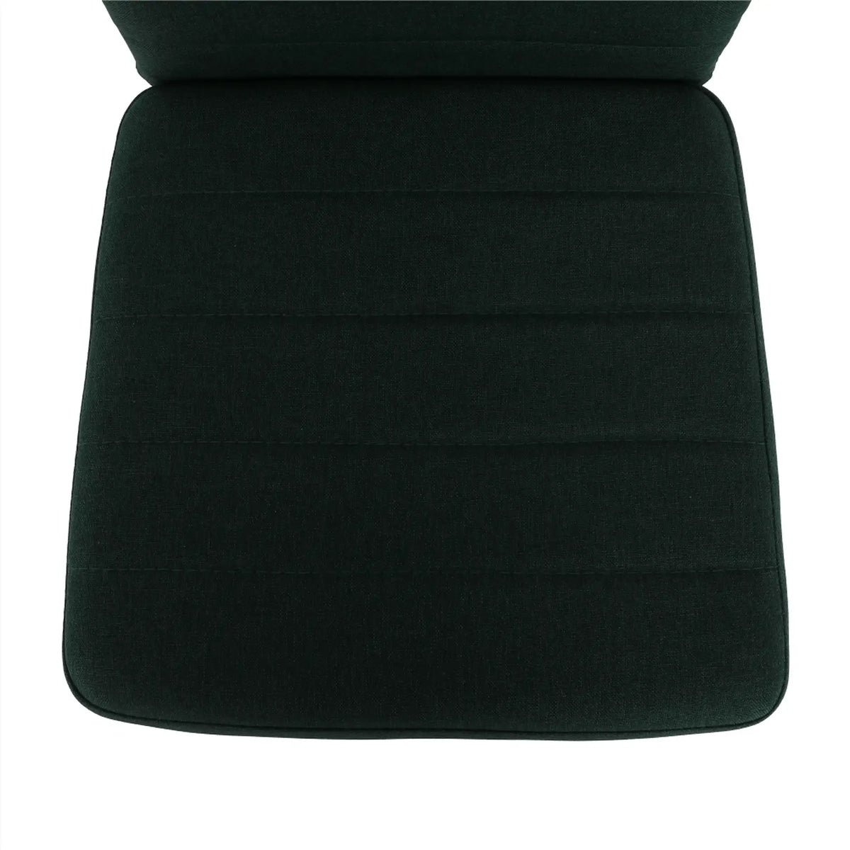 Scaun COLETA NOVA, smarald/negru, textil/metal, 41x49x96 cm