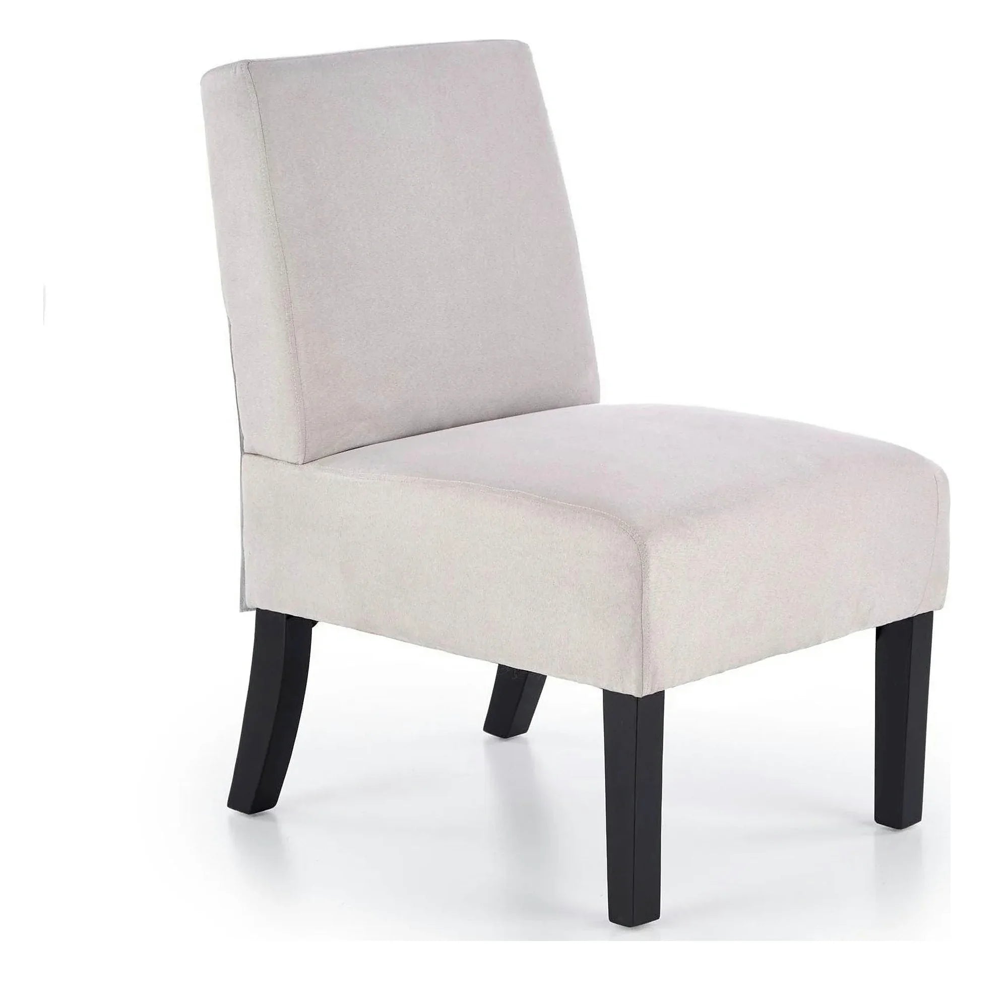 Scaun copii Fido, gri/negru, stofa/lemn de cauciuc, 52X65X75 CM