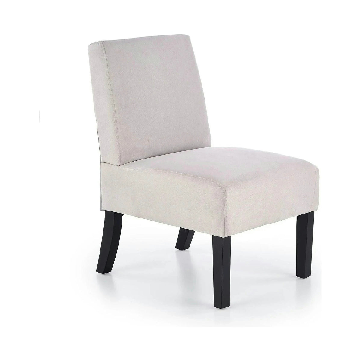 Scaun copii Fido, gri/negru, stofa/lemn de cauciuc, 52X65X75 CM
