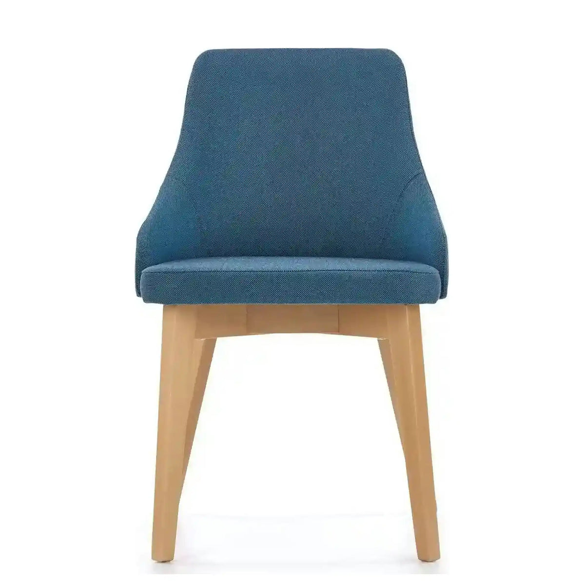 Scaun cu stofa albastru denim tapitat Toledo, 55X51X82 CM