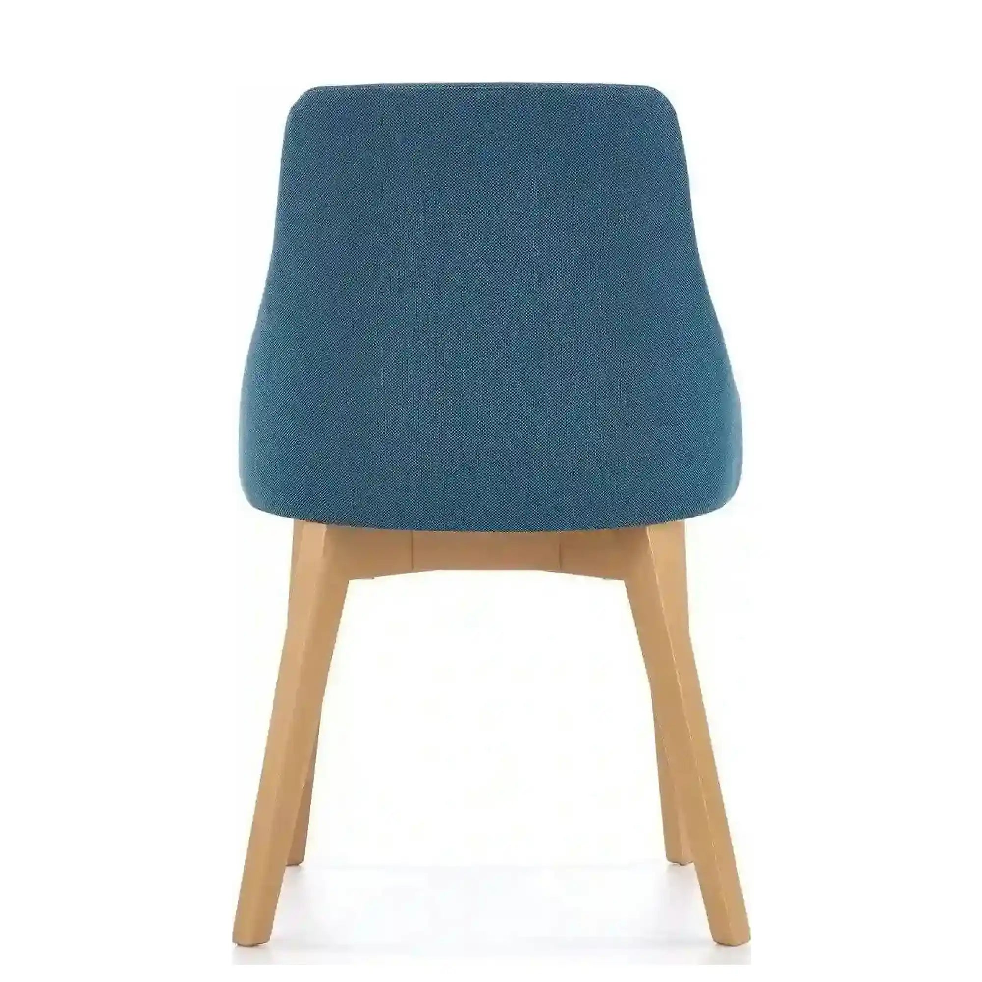 Scaun cu stofa albastru denim tapitat Toledo, 55X51X82 CM