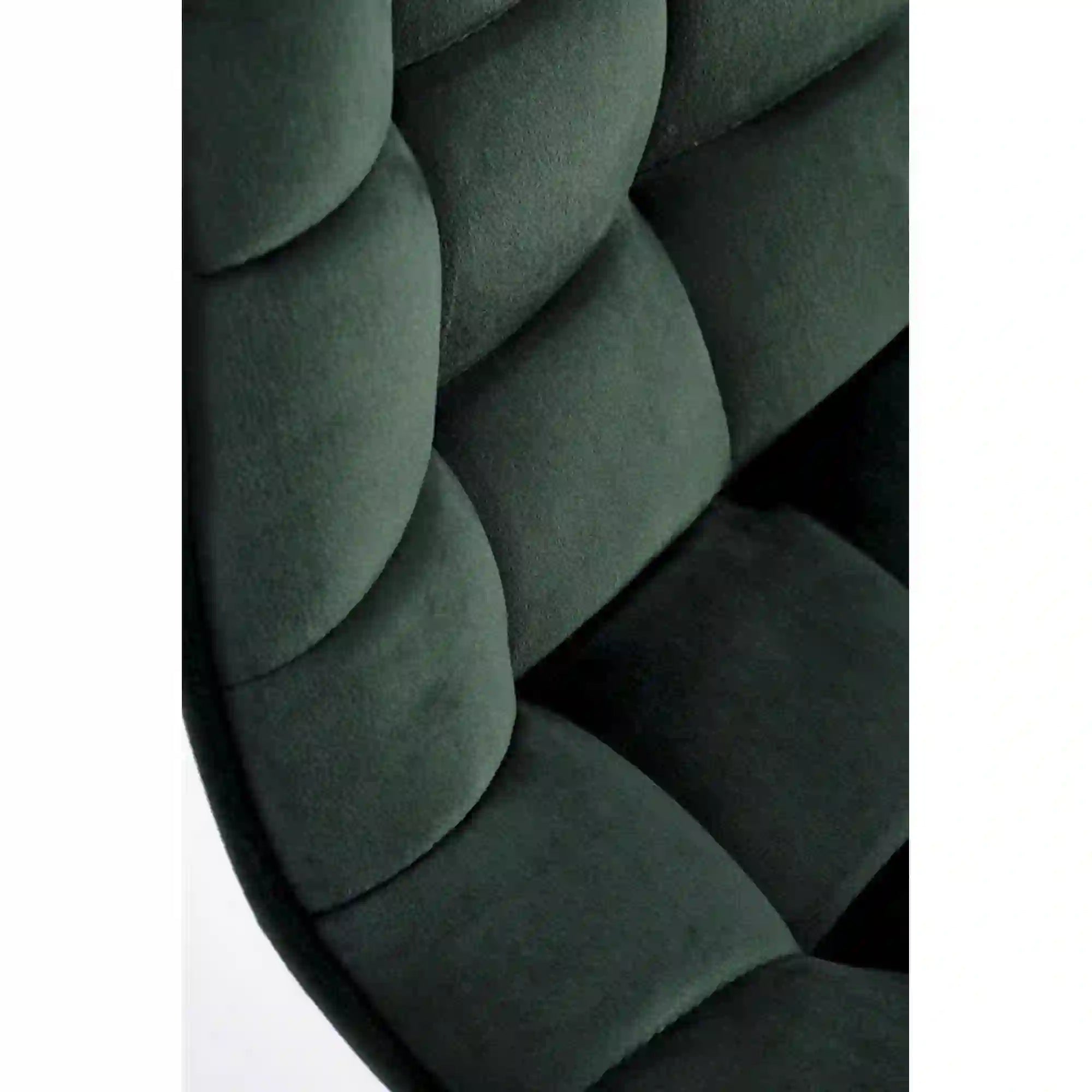 Scaun de bar H120, verde/auriu, stofa catifelata/otel, 43x44x84/106 cm