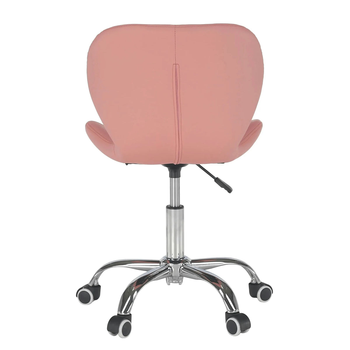 Scaun de birou ARGUS NEW, roz, piele ecologica, 47x56x73/84 cm