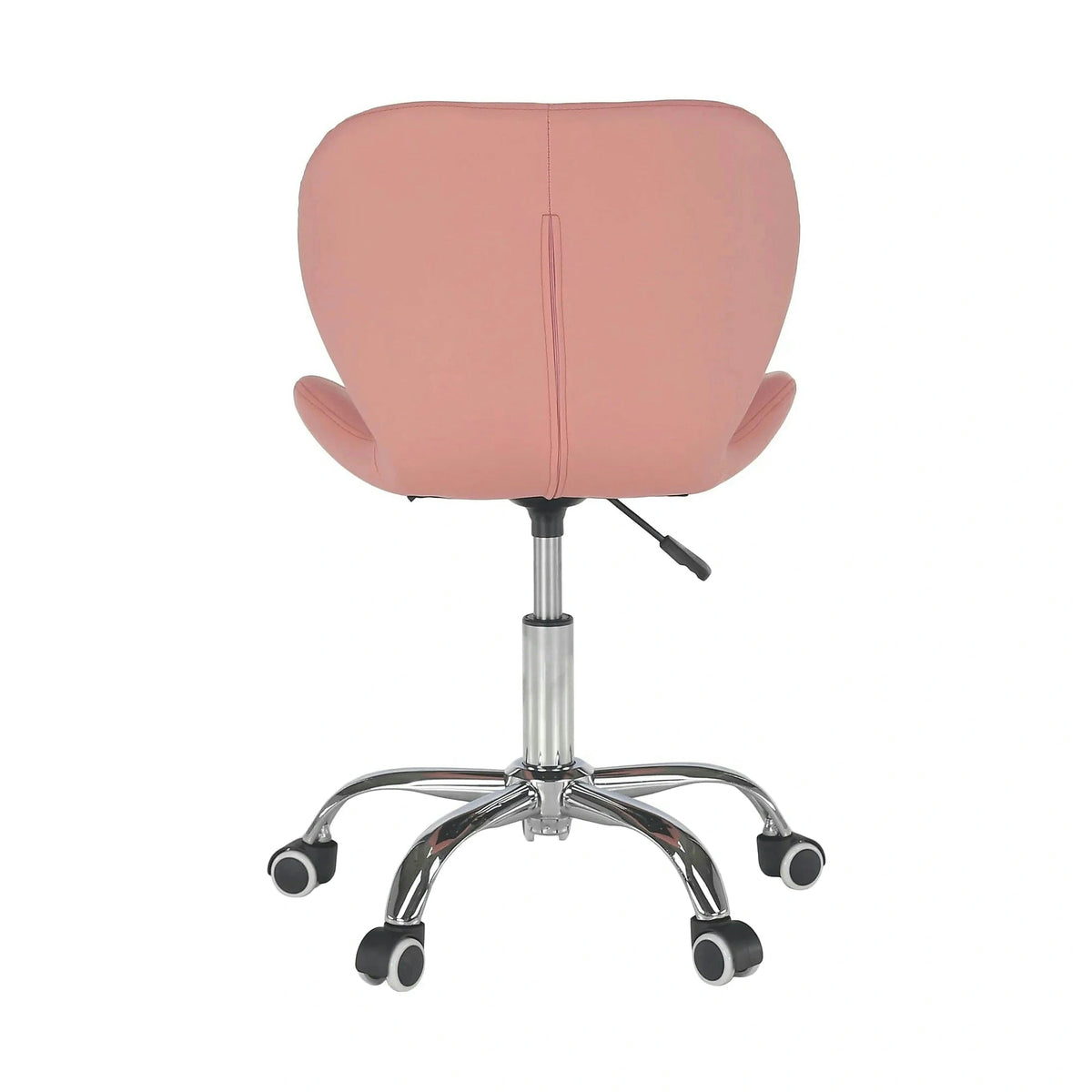 Scaun de birou ARGUS NEW, roz, piele ecologica, 47x56x73/84 cm