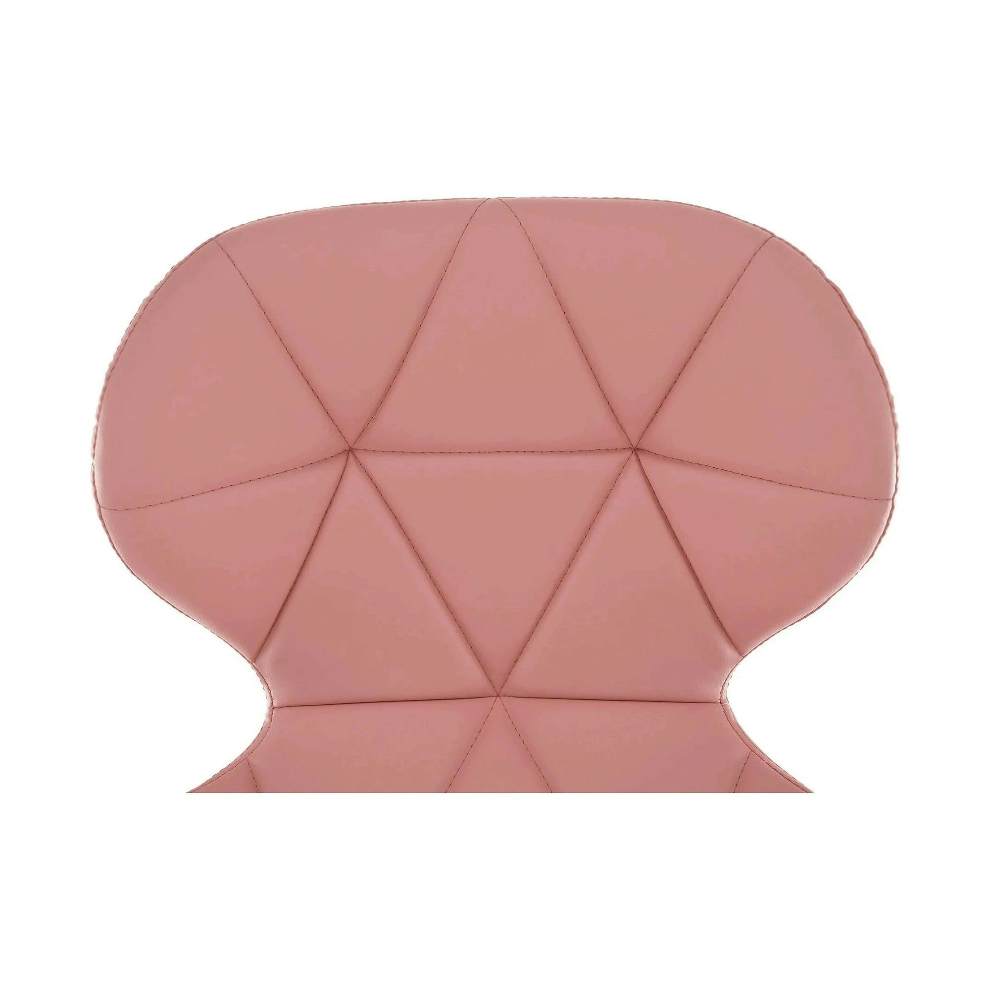 Scaun de birou ARGUS NEW, roz, piele ecologica, 47x56x73/84 cm