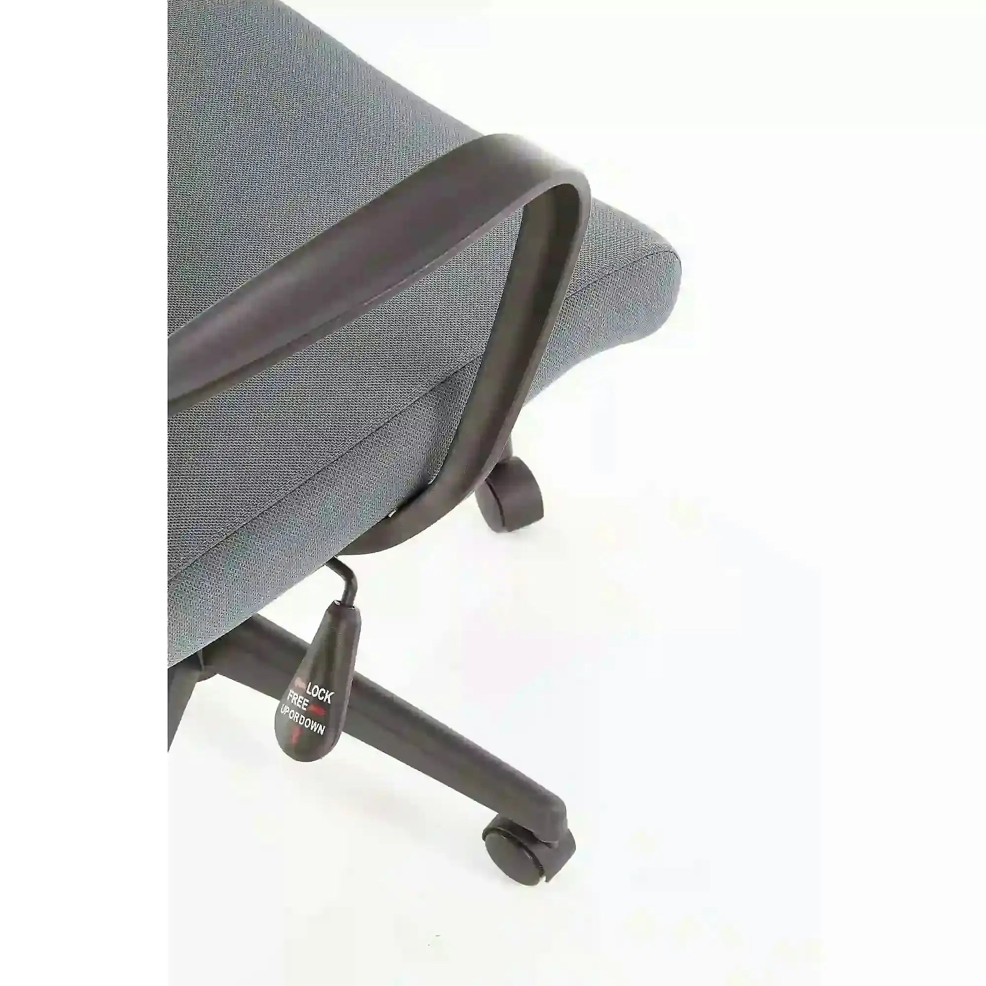 Scaun de birou ARSEN, gri/negru, stofa/plasa, 62x65x113/124 cm