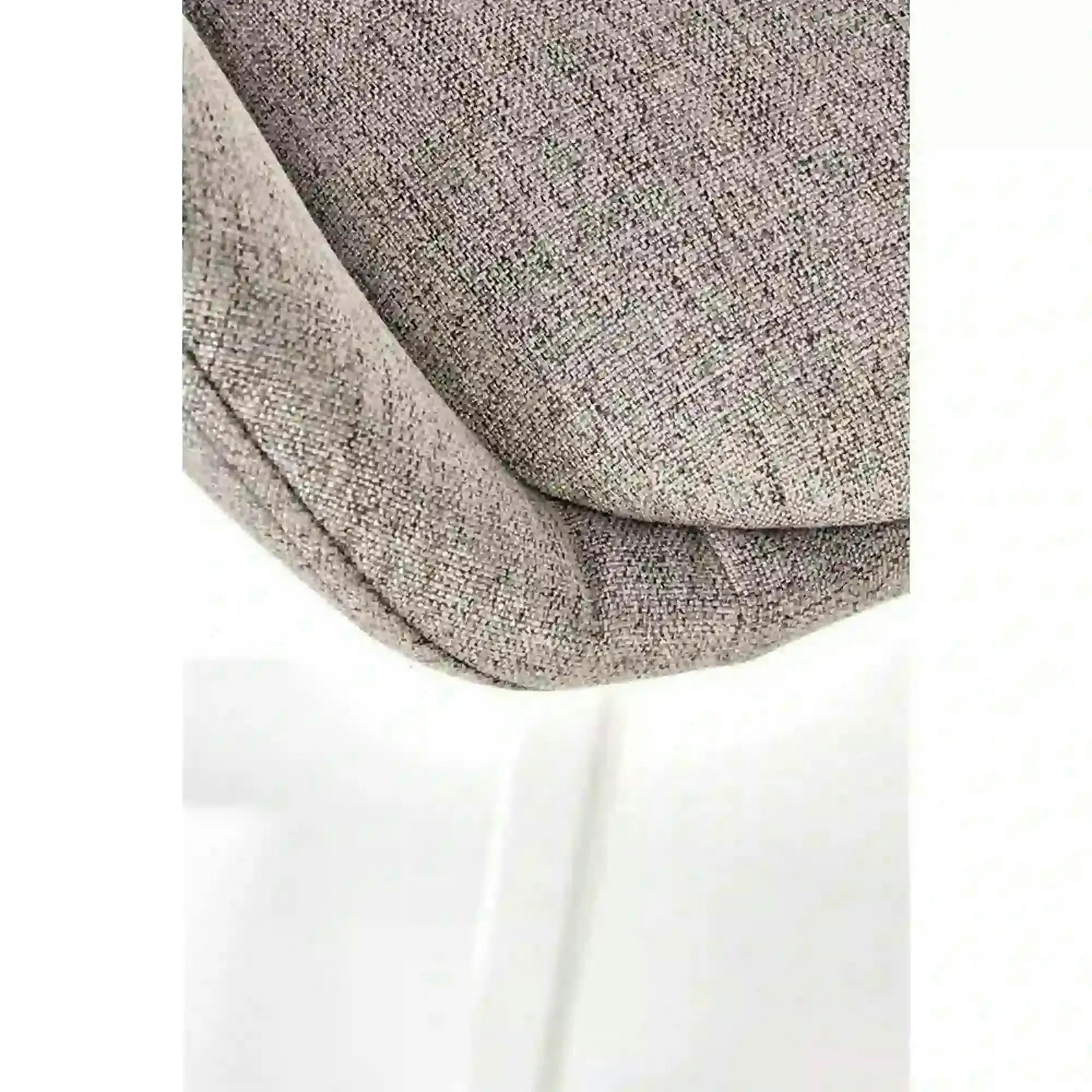 Scaun de birou FALCAO, gri/alb, stofa clasica, 54x58x101/111 cm