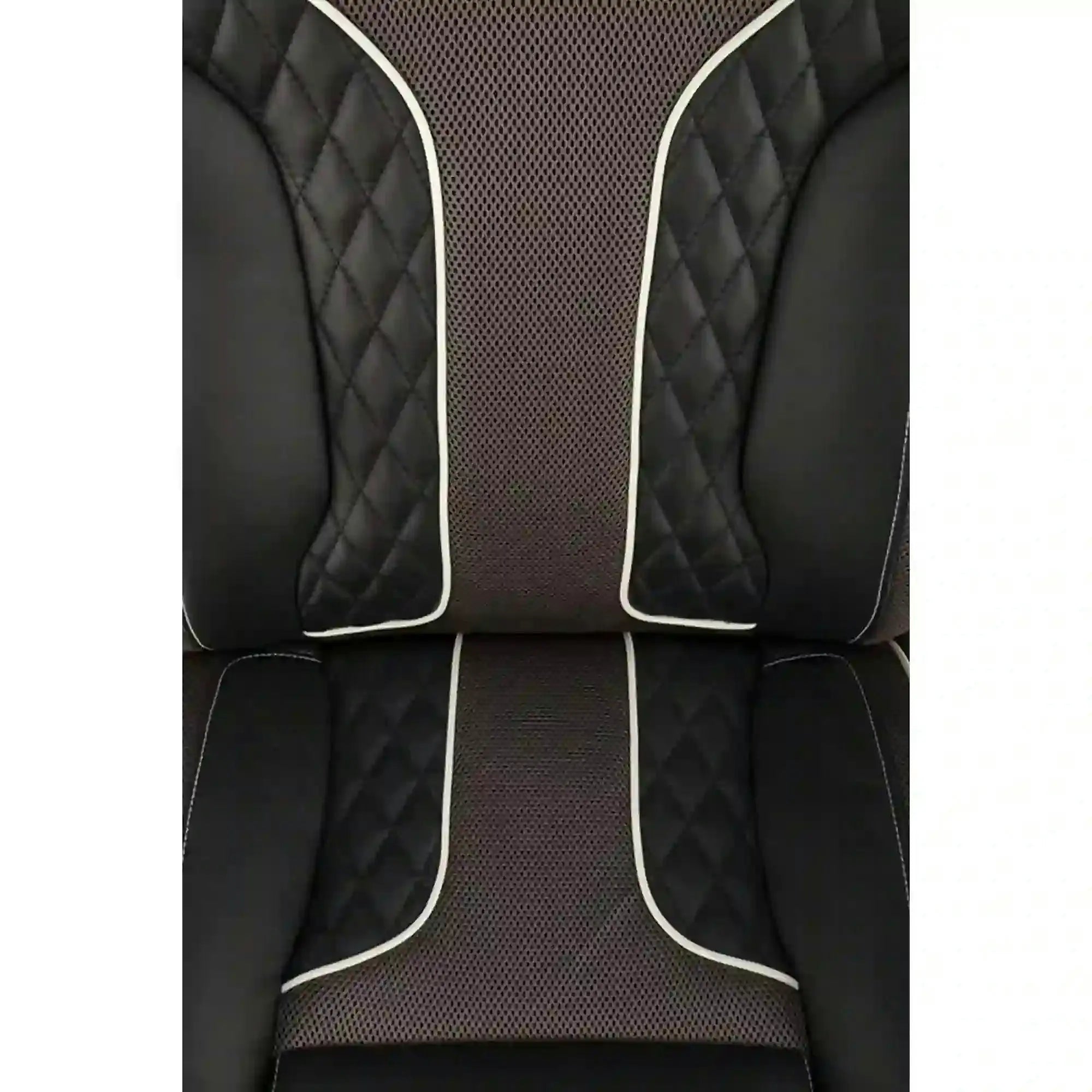 Scaun de birou HAMLET, negru/gri, piele ecologica, 65x70x117 cm