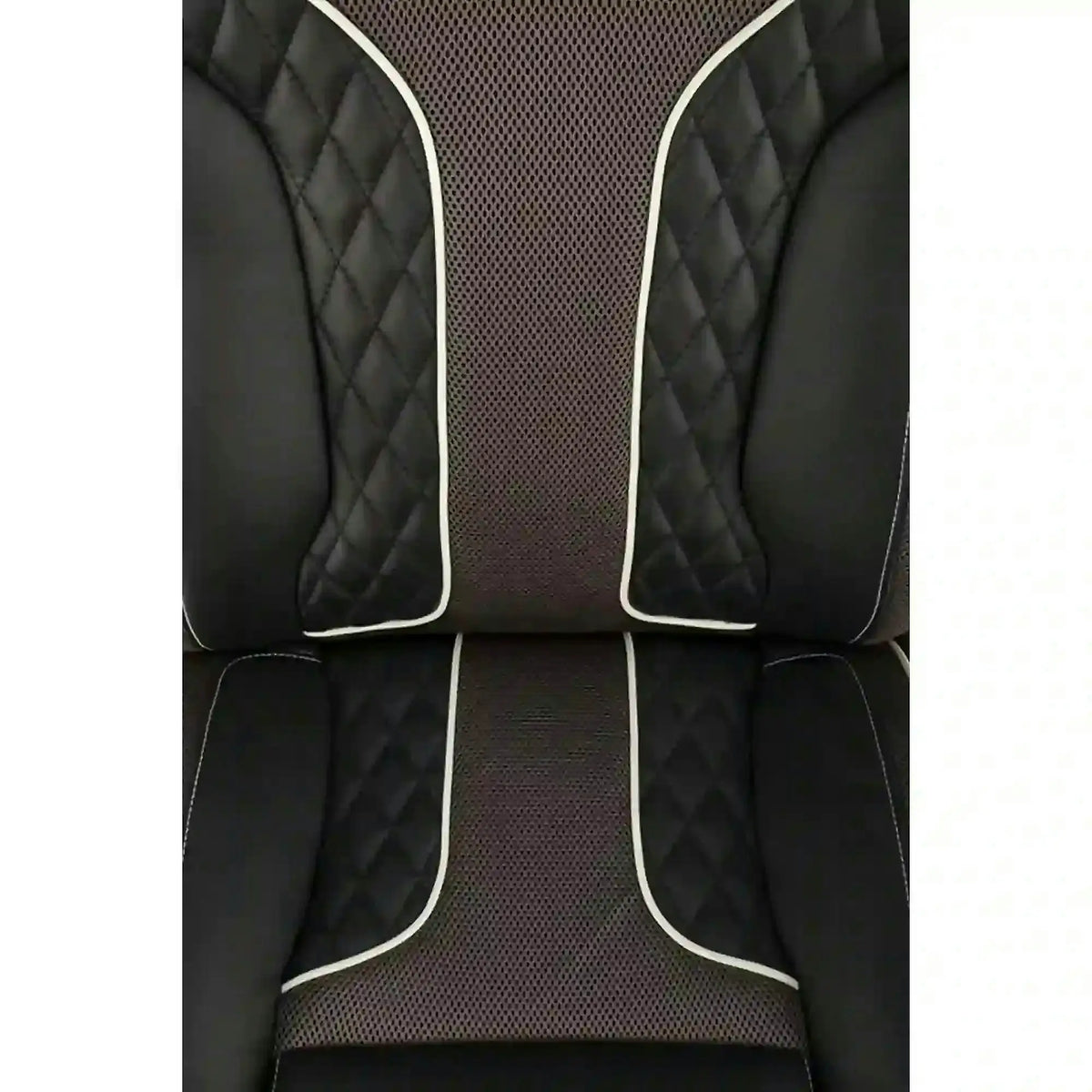 Scaun de birou HAMLET, negru/gri, piele ecologica, 65x70x117 cm
