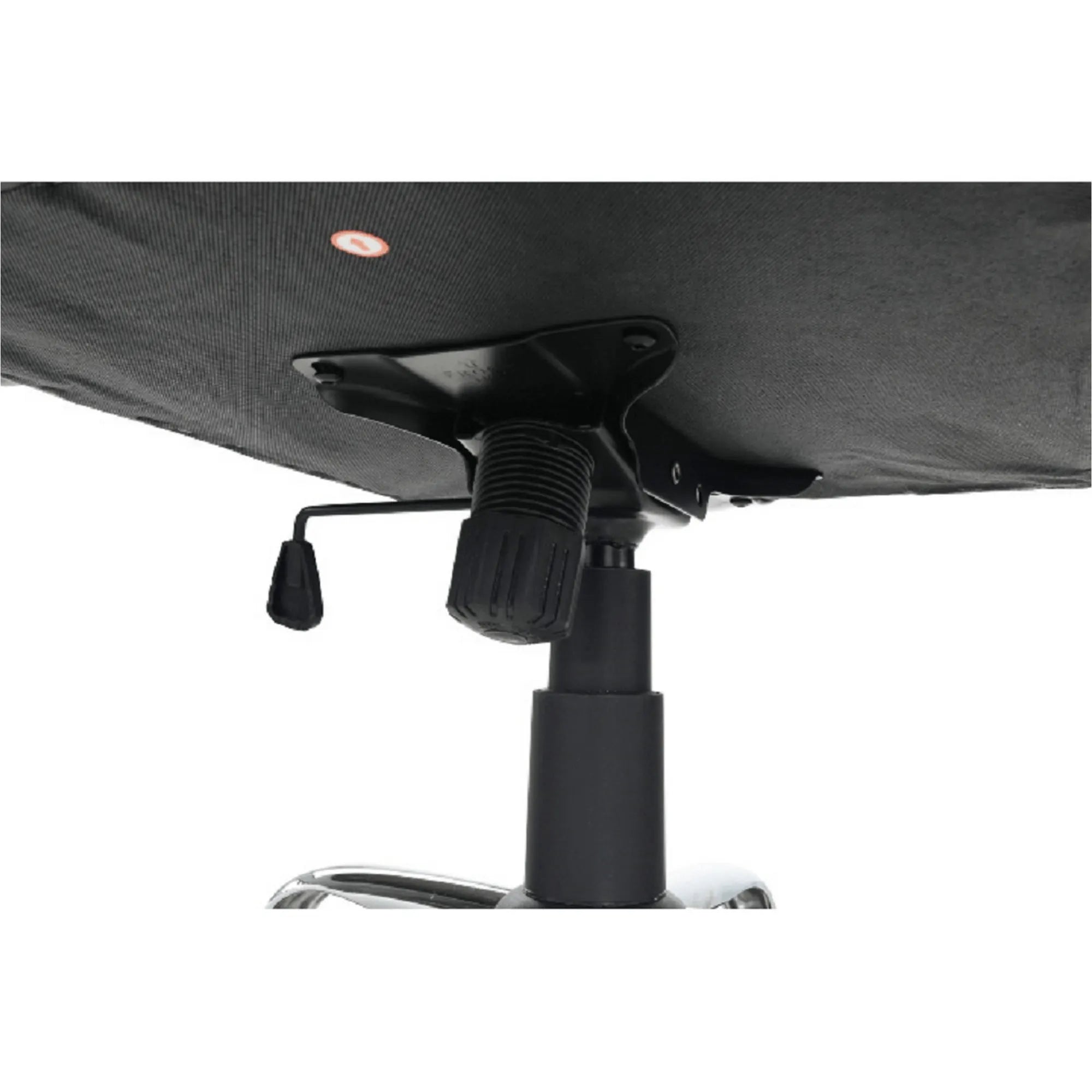Scaun de birou MADOX, negru/crom, piele ecologica/metal/plastic, 66x57x113/123 cm