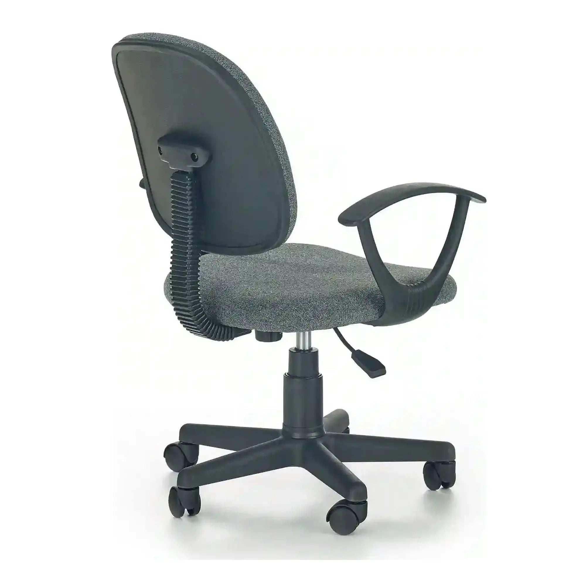 Scaun de birou pentru copii DARIAN BIS, gri, stofa/metal/plastic, 61x53x84/96 cm