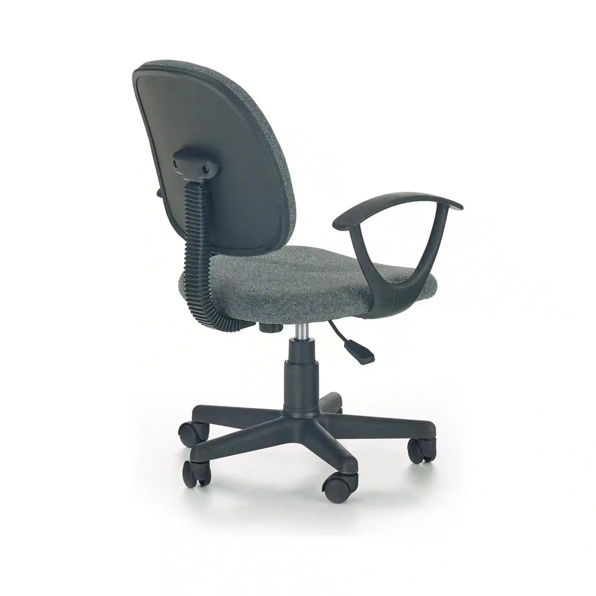 Scaun de birou pentru copii DARIAN BIS, gri, stofa/metal/plastic, 61x53x84/96 cm