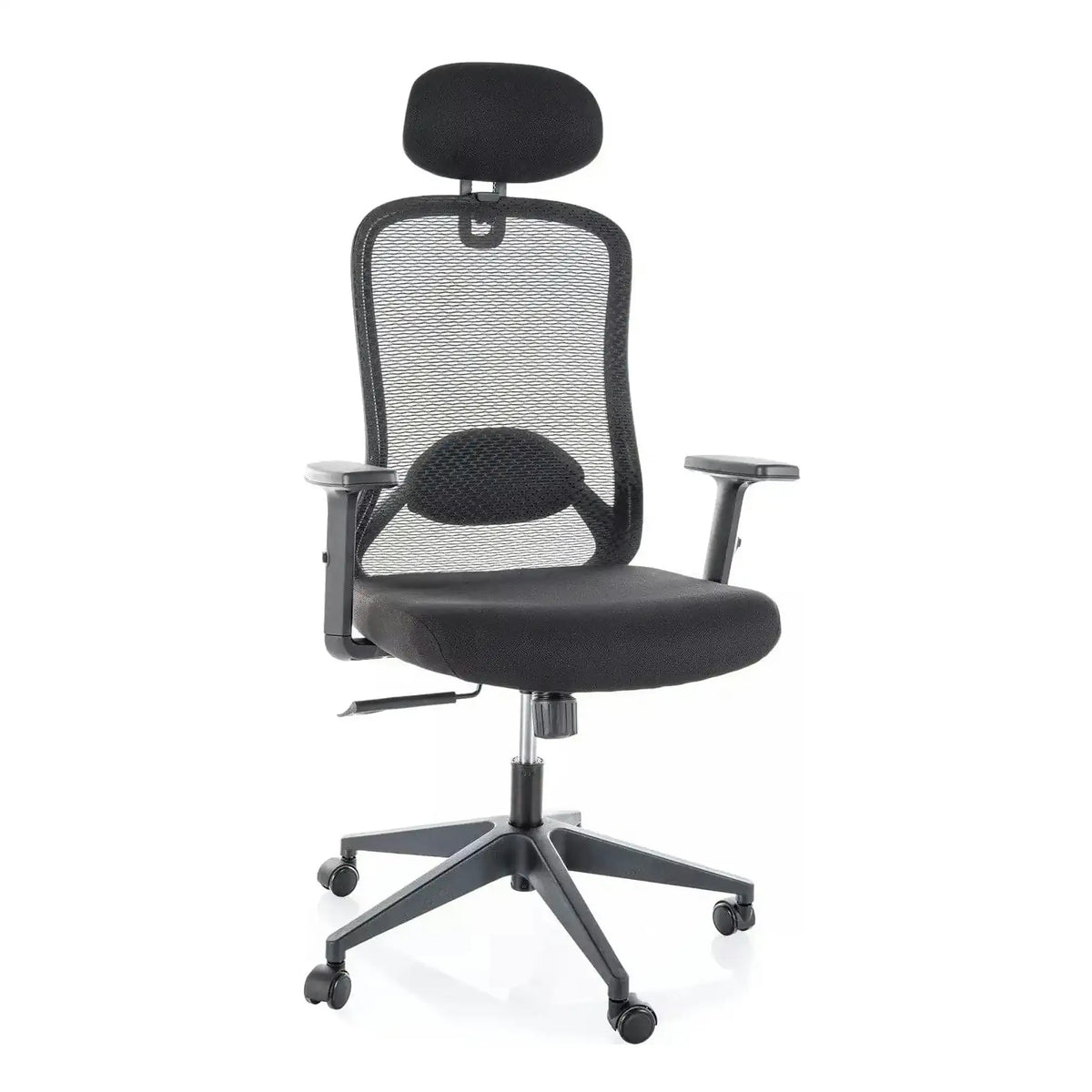 Scaun de birou Q-050, negru, 68x52x116/126 cm