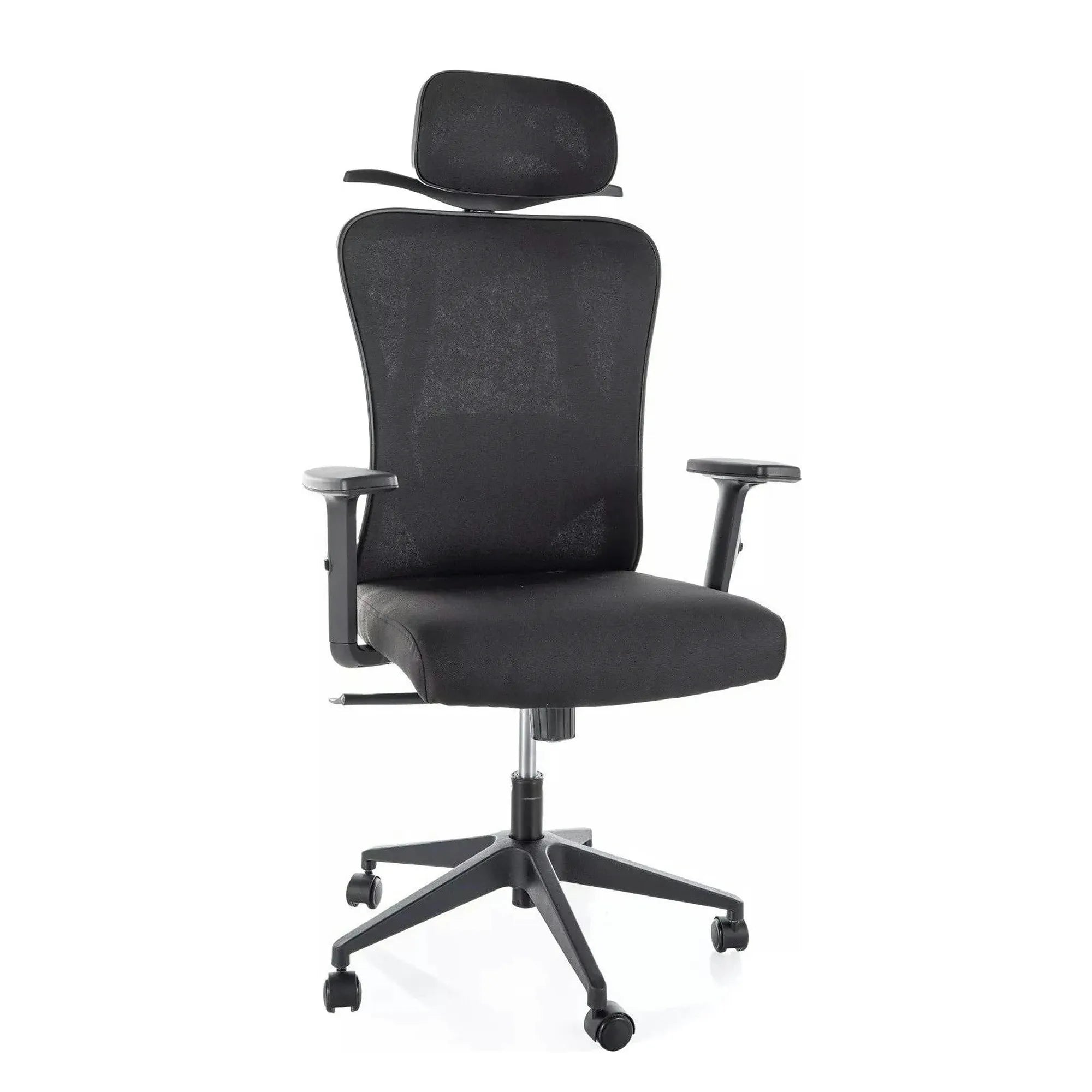 Scaun de birou Q-080 M, negru, 67x50x115/125 cm