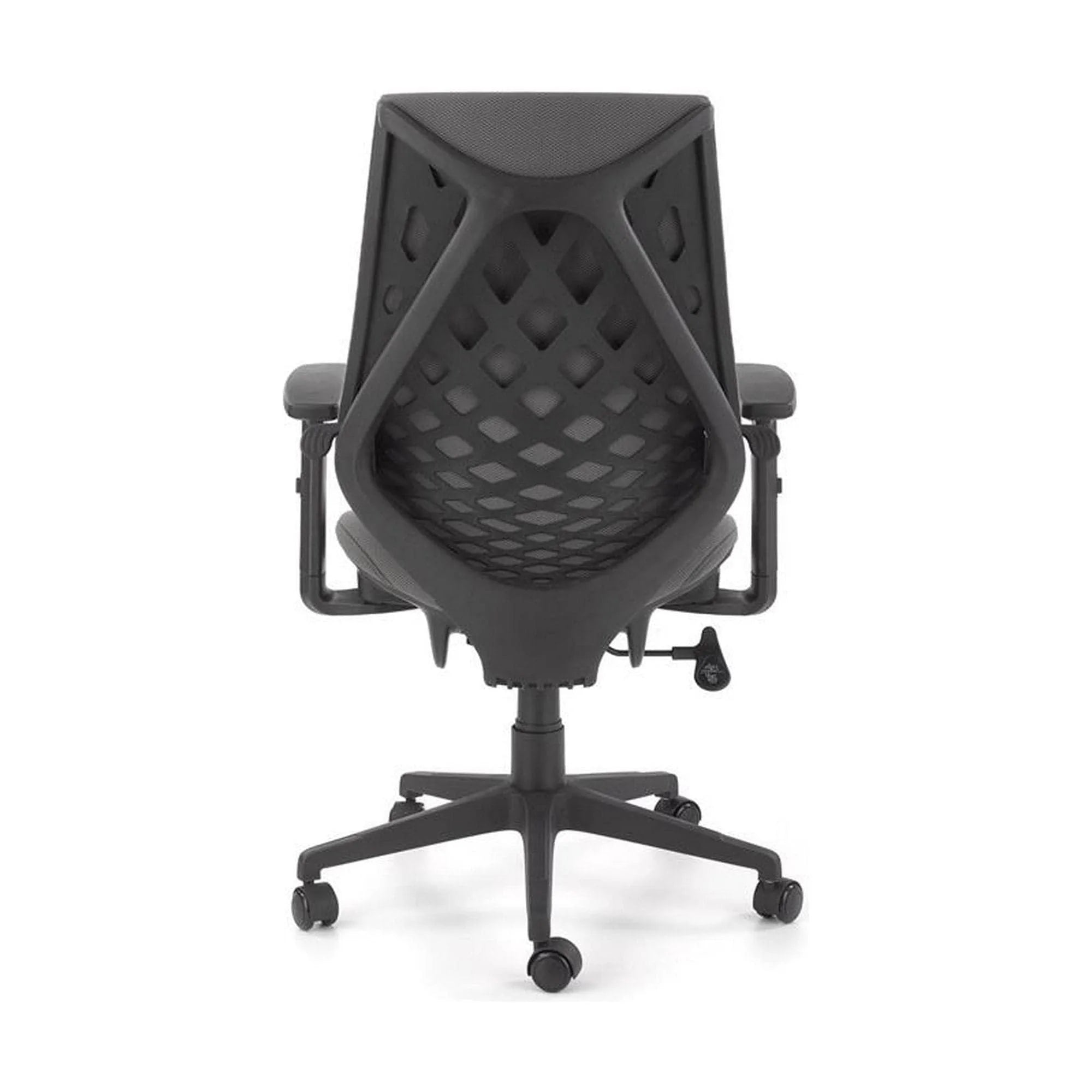Scaun de birou RUBIO, gri, stofa, 66x60x101/109 cm