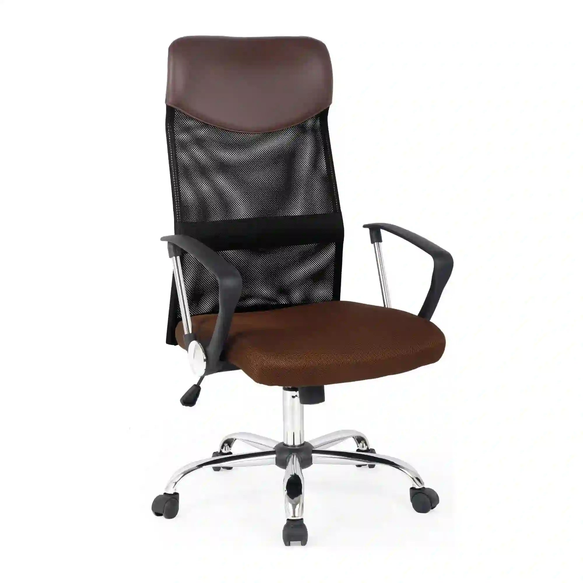 Scaun de birou VIRE, maro, stofa mesh, 61x63x110/120 cm