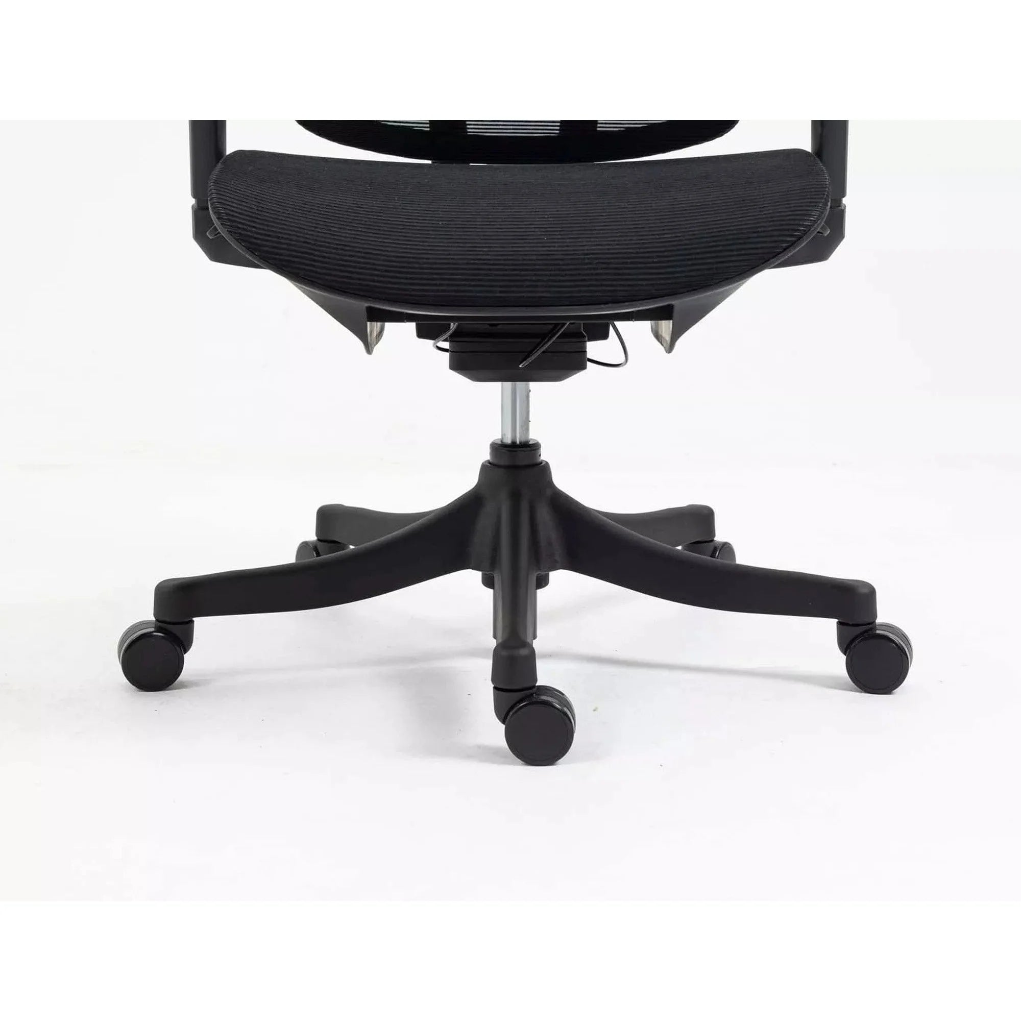 Scaun de birou WINNER, negru, plasa, 64x51x114 cm