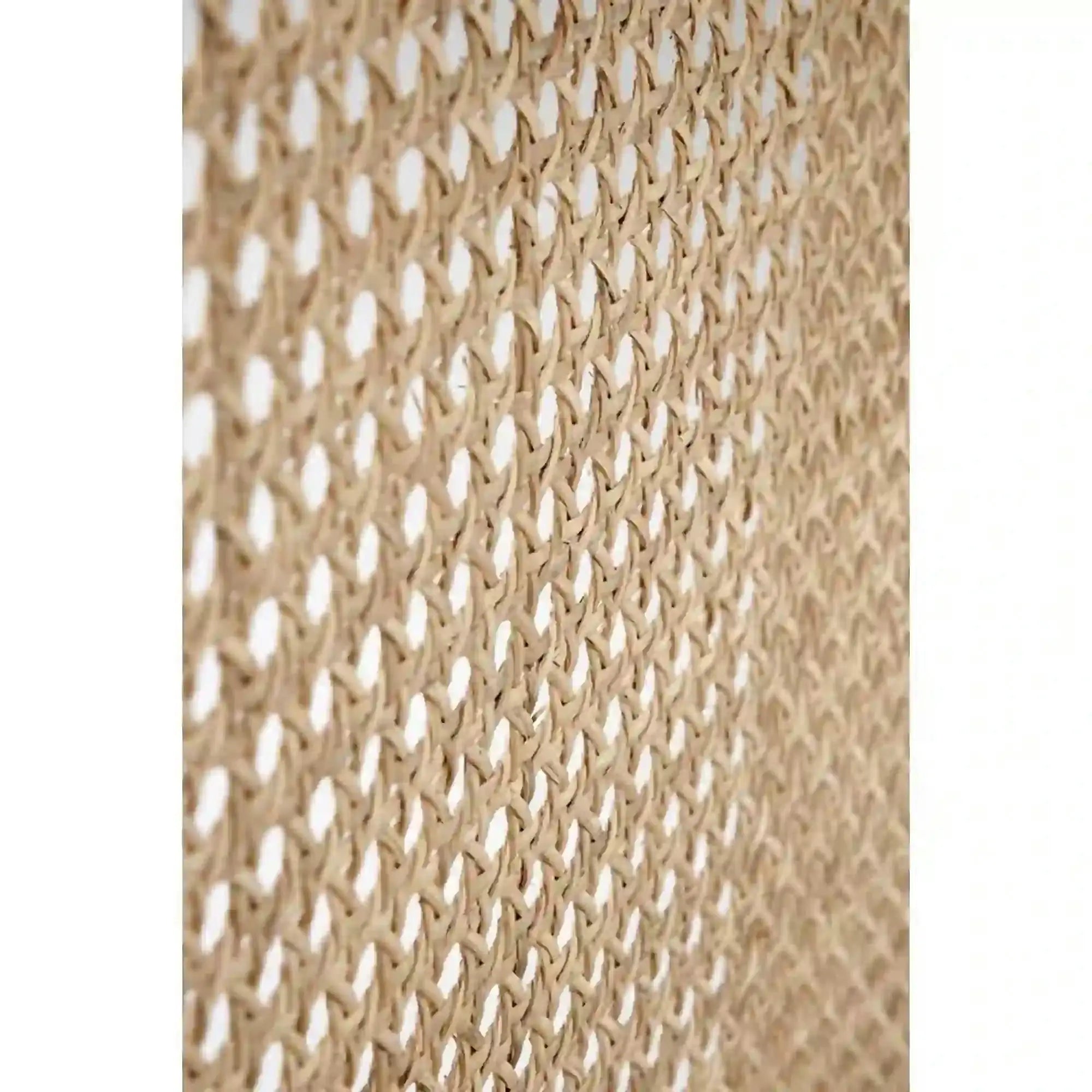Scaun de gradina FODEN 2, stejar deschis, ratan natural/lemn, 65x82x74 cm