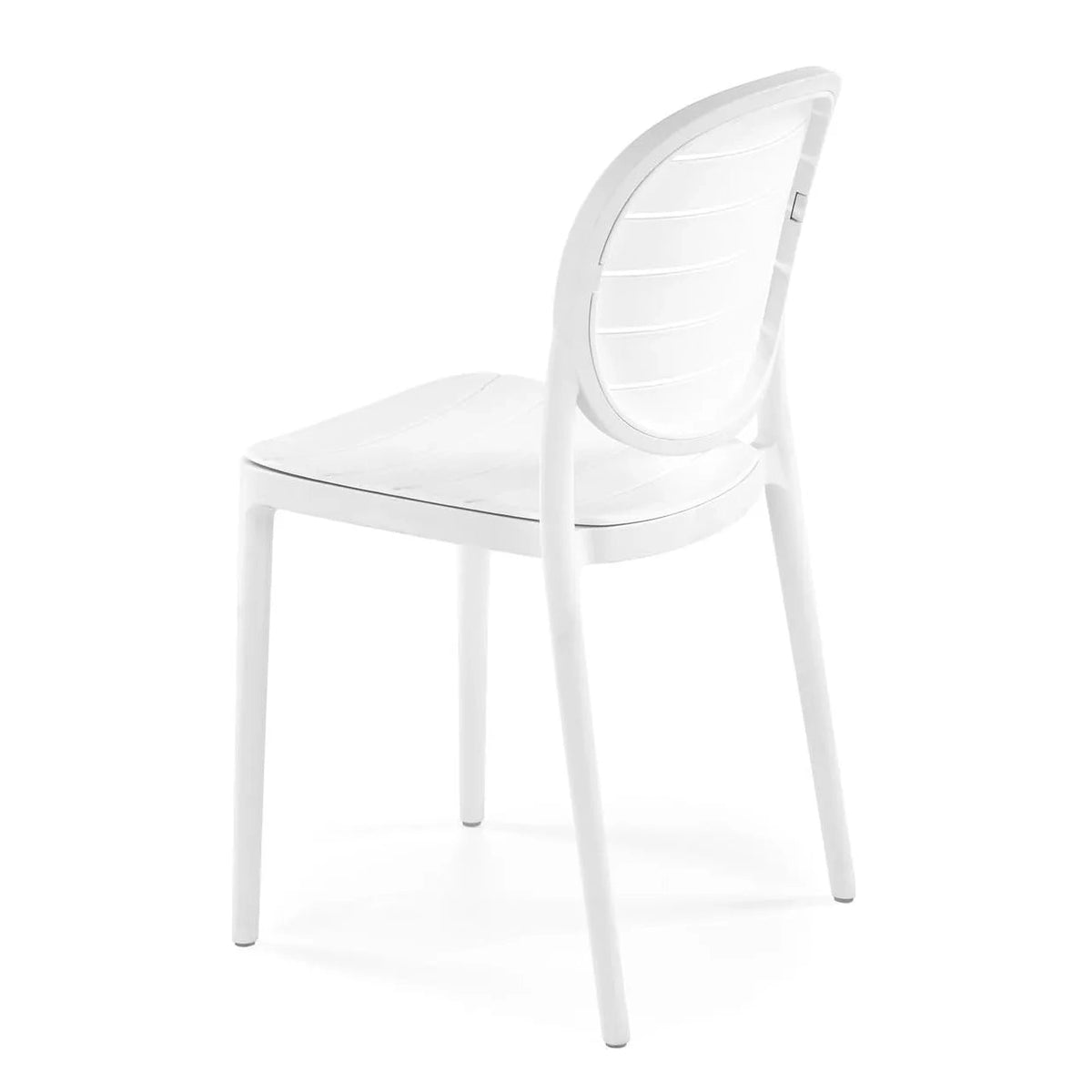Scaun de gradina K529, alb, polipropilena, 42x51x83 cm