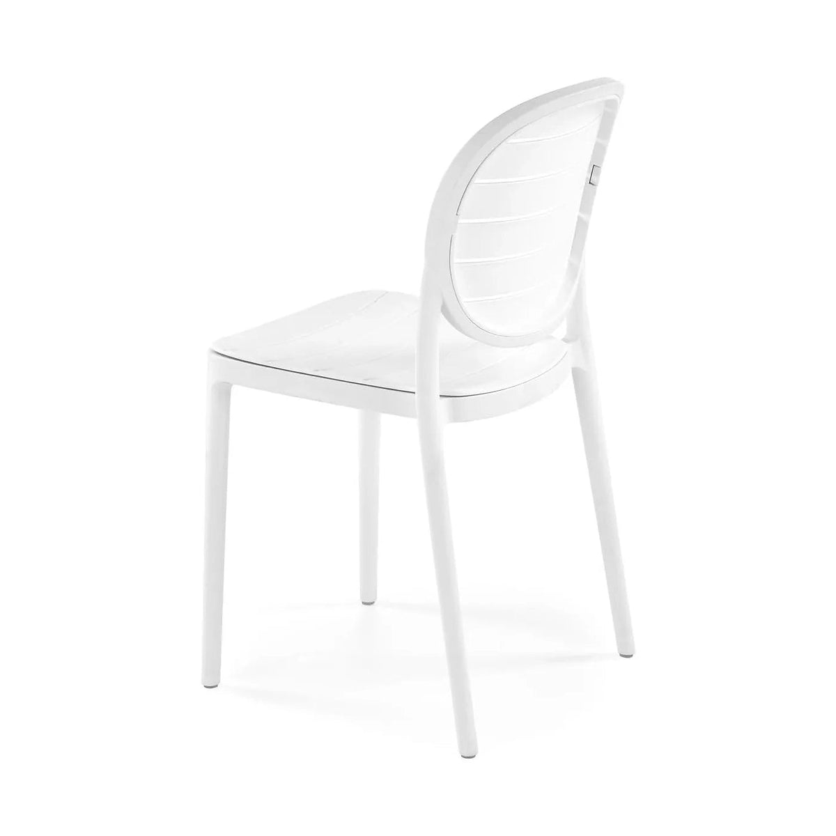 Scaun de gradina K529, alb, polipropilena, 42x51x83 cm