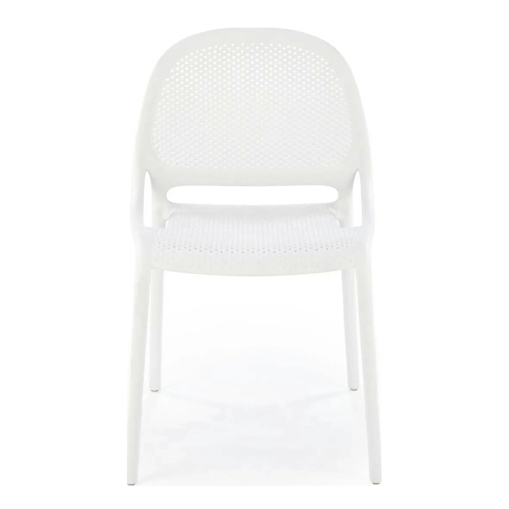 Scaun de gradina K532, alb, polipropilena, 50x56x80 cm
