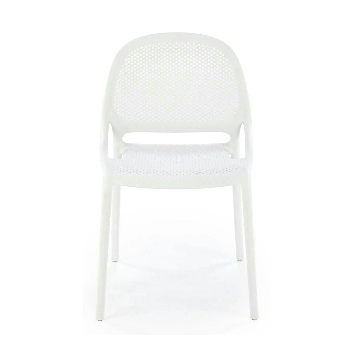 Scaun de gradina K532, alb, polipropilena, 50x56x80 cm
