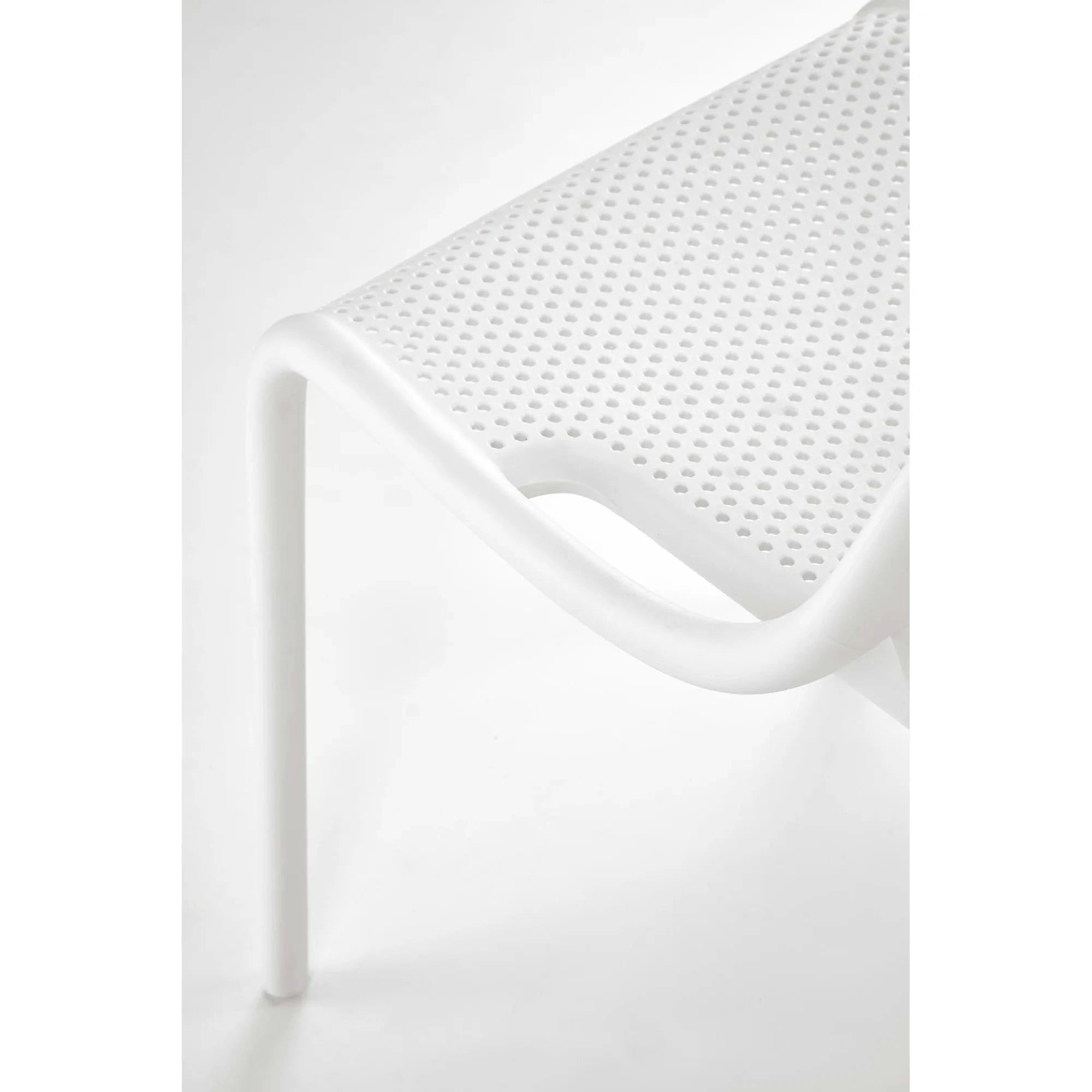 Scaun de gradina K532, alb, polipropilena, 50x56x80 cm