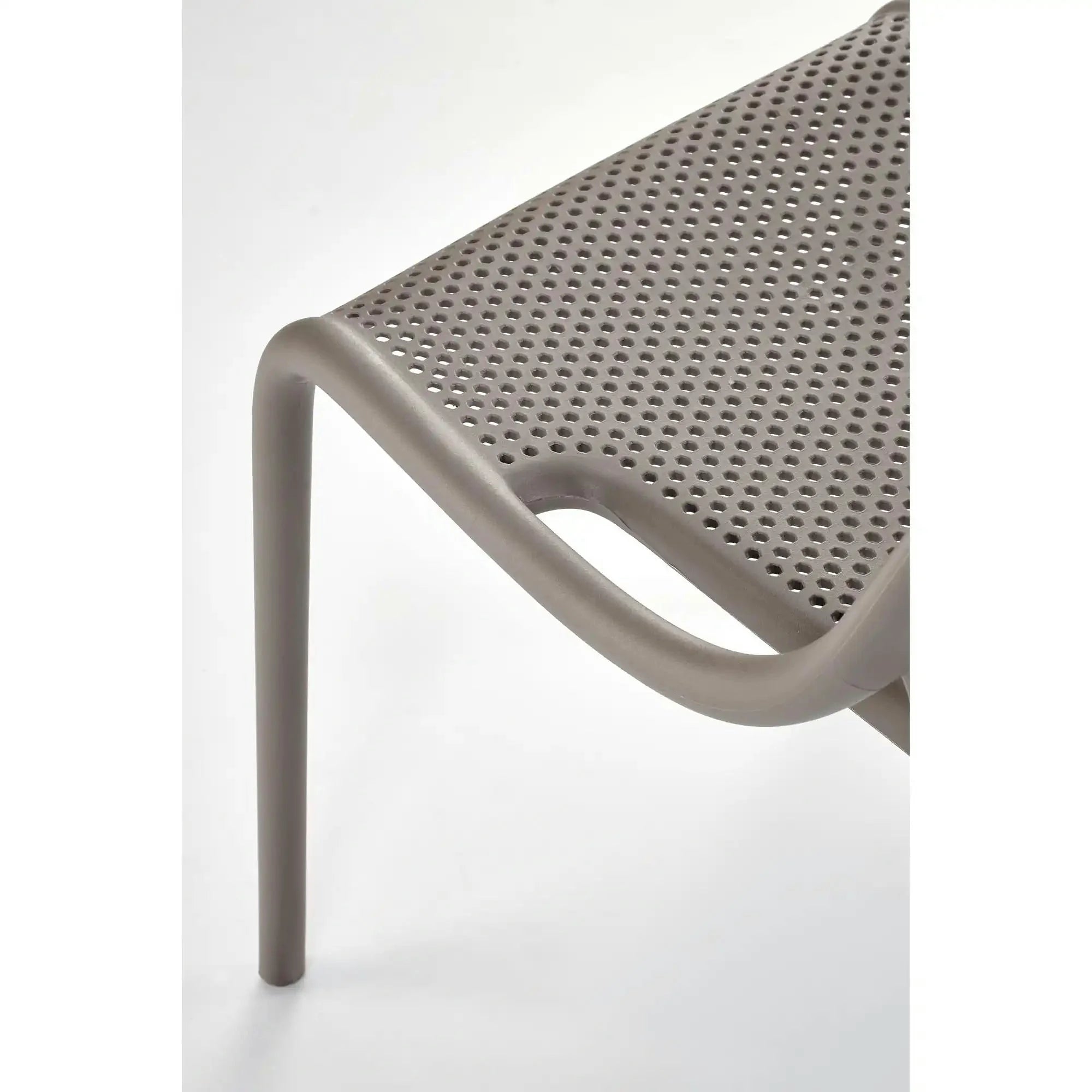 Scaun de gradina K532, grej, polipropilena, 50x56x80 cm