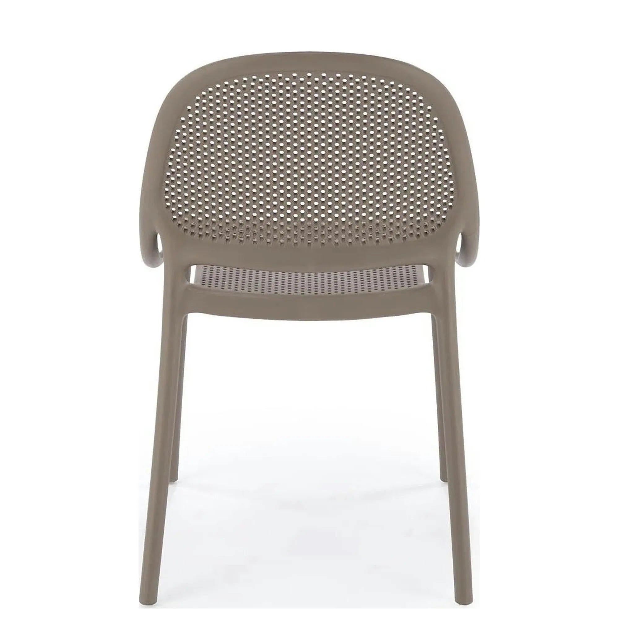 Scaun de gradina K532, grej, polipropilena, 50x56x80 cm