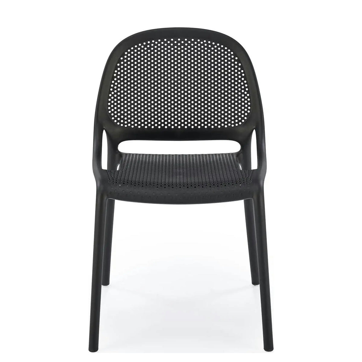 Scaun de gradina K532, negru, polipropilena, 50x56x80 cm