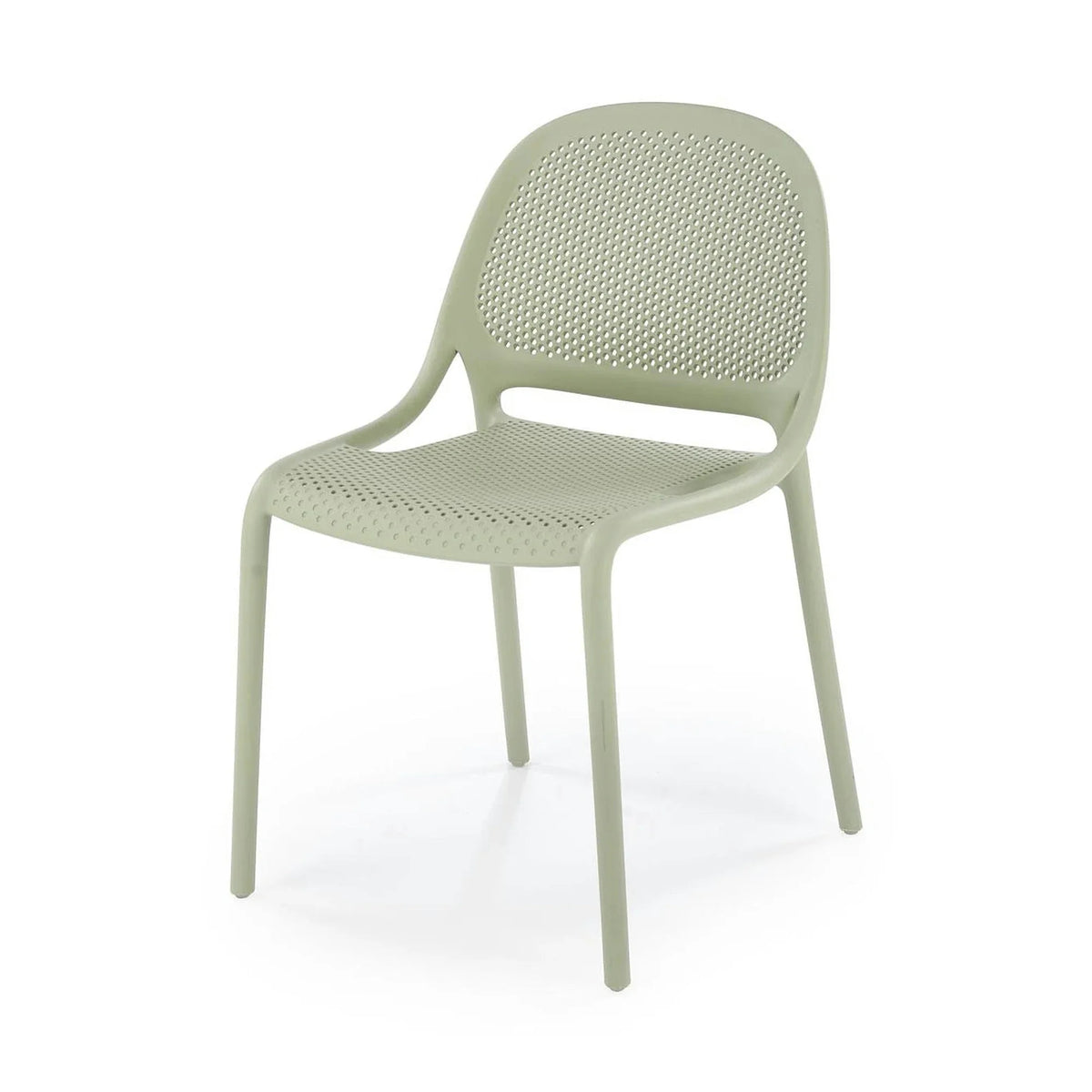 Scaun de gradina K532, verde menta, polipropilena, 50x56x80 cm