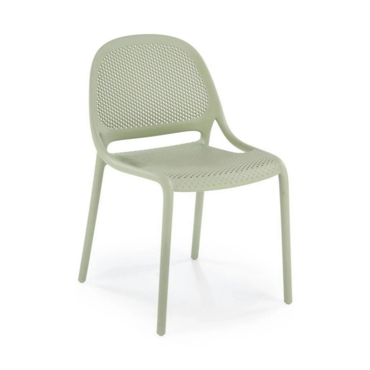 Scaun de gradina K532, verde menta, polipropilena, 50x56x80 cm