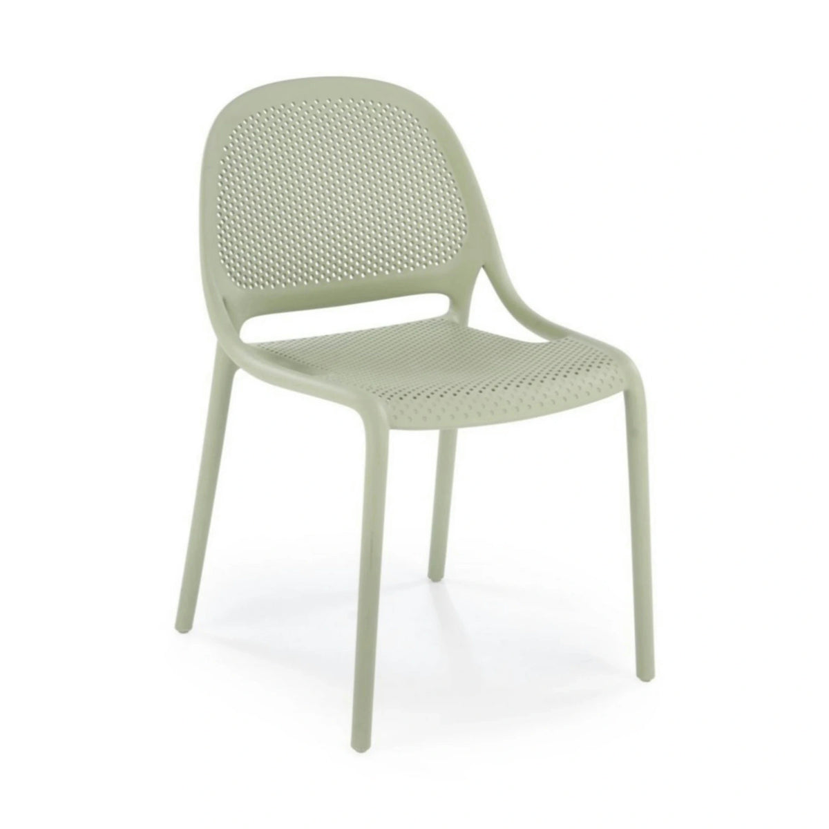 Scaun de gradina K532, verde menta, polipropilena, 50x56x80 cm