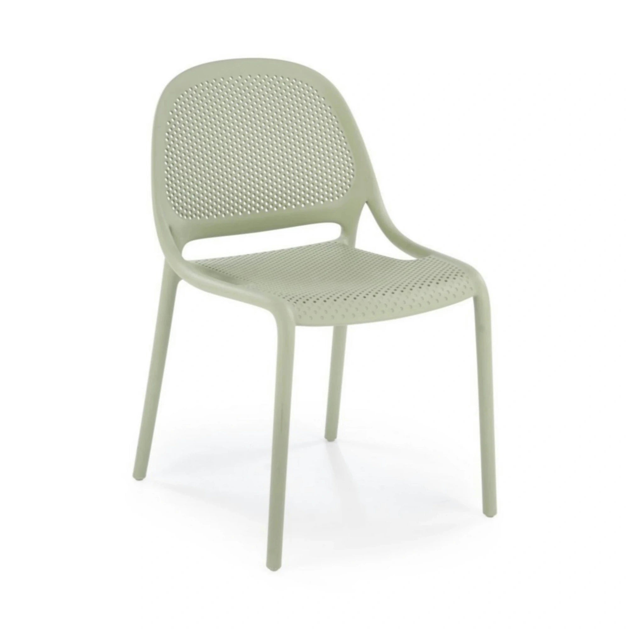 Scaun de gradina K532, verde menta, polipropilena, 50x56x80 cm
