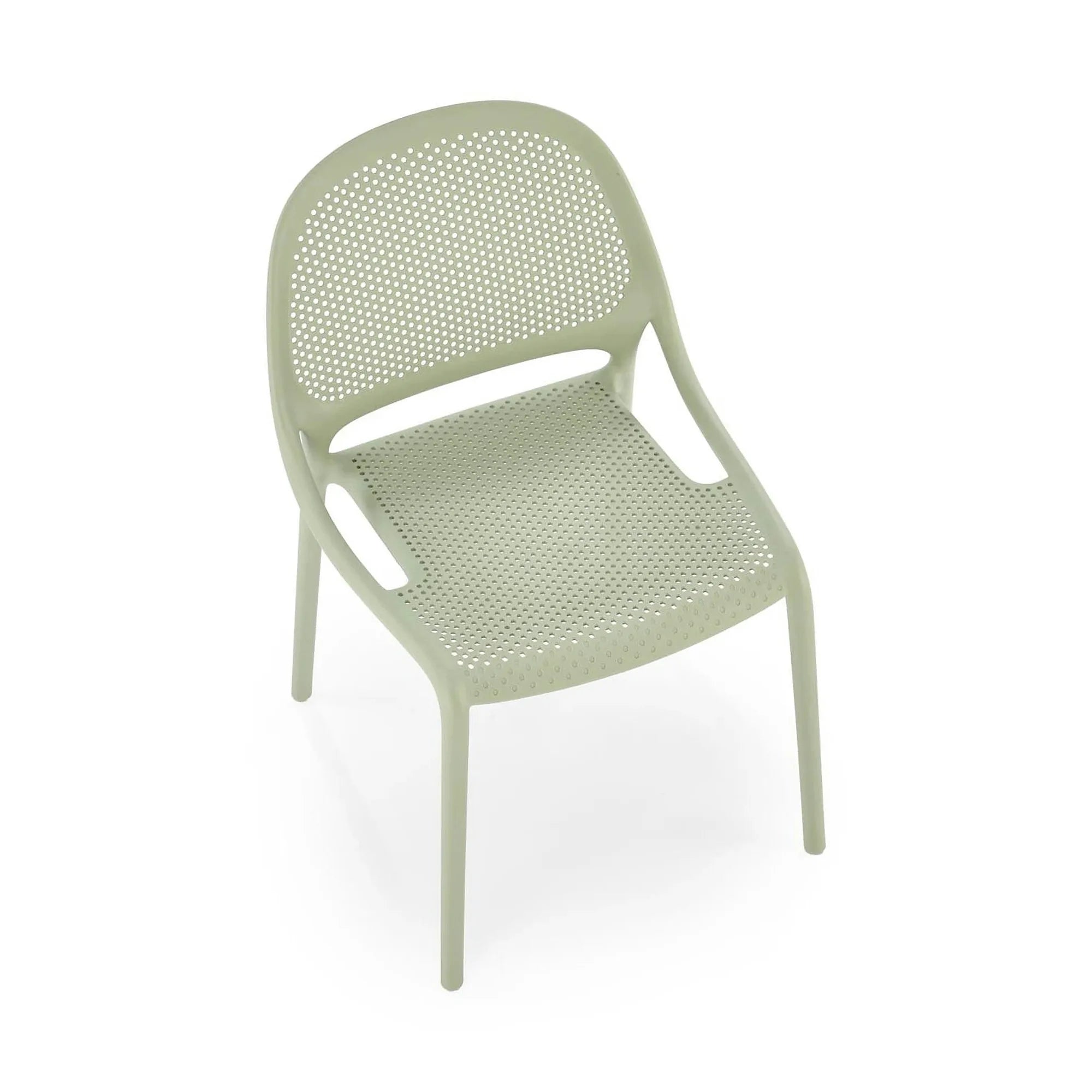 Scaun de gradina K532, verde menta, polipropilena, 50x56x80 cm