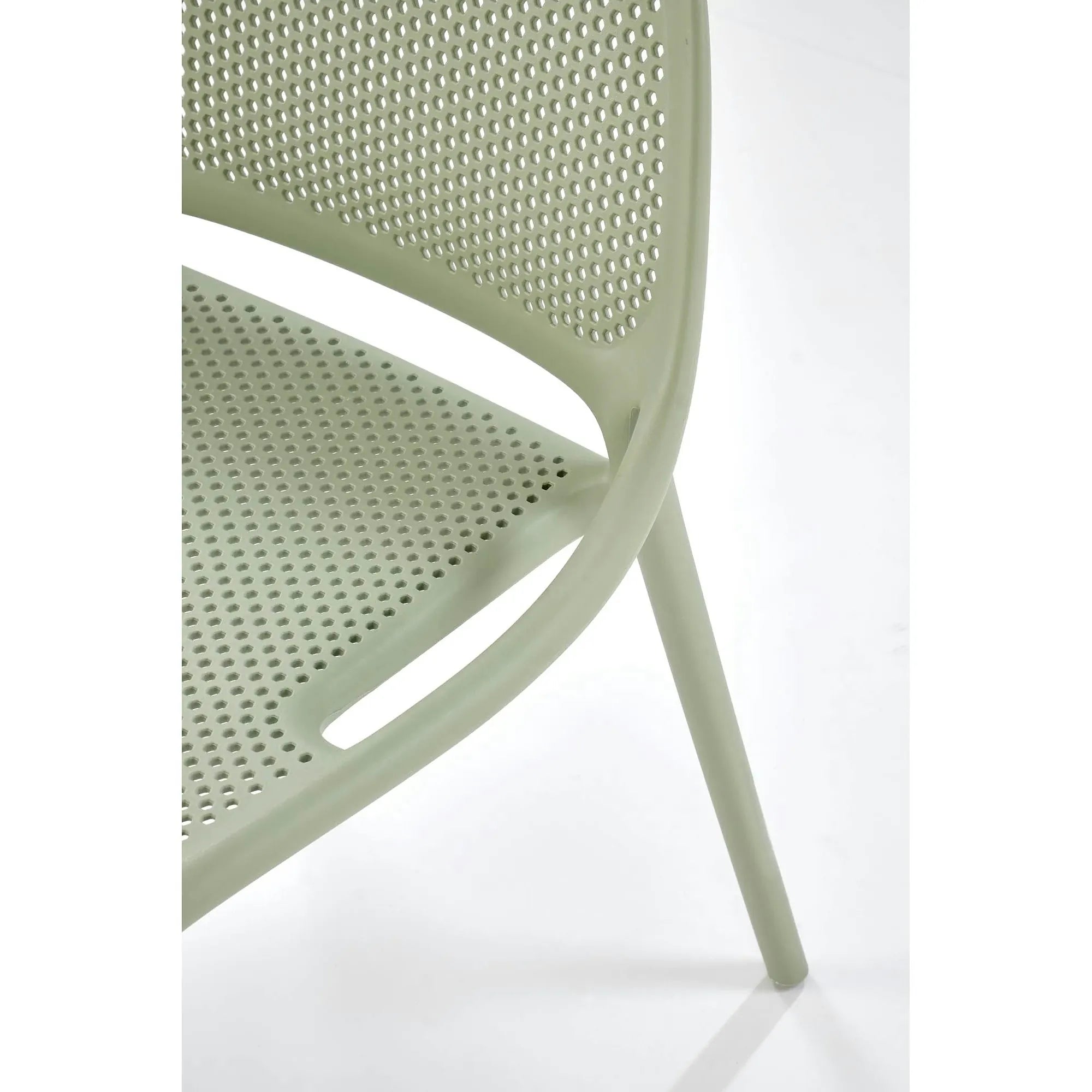 Scaun de gradina K532, verde menta, polipropilena, 50x56x80 cm