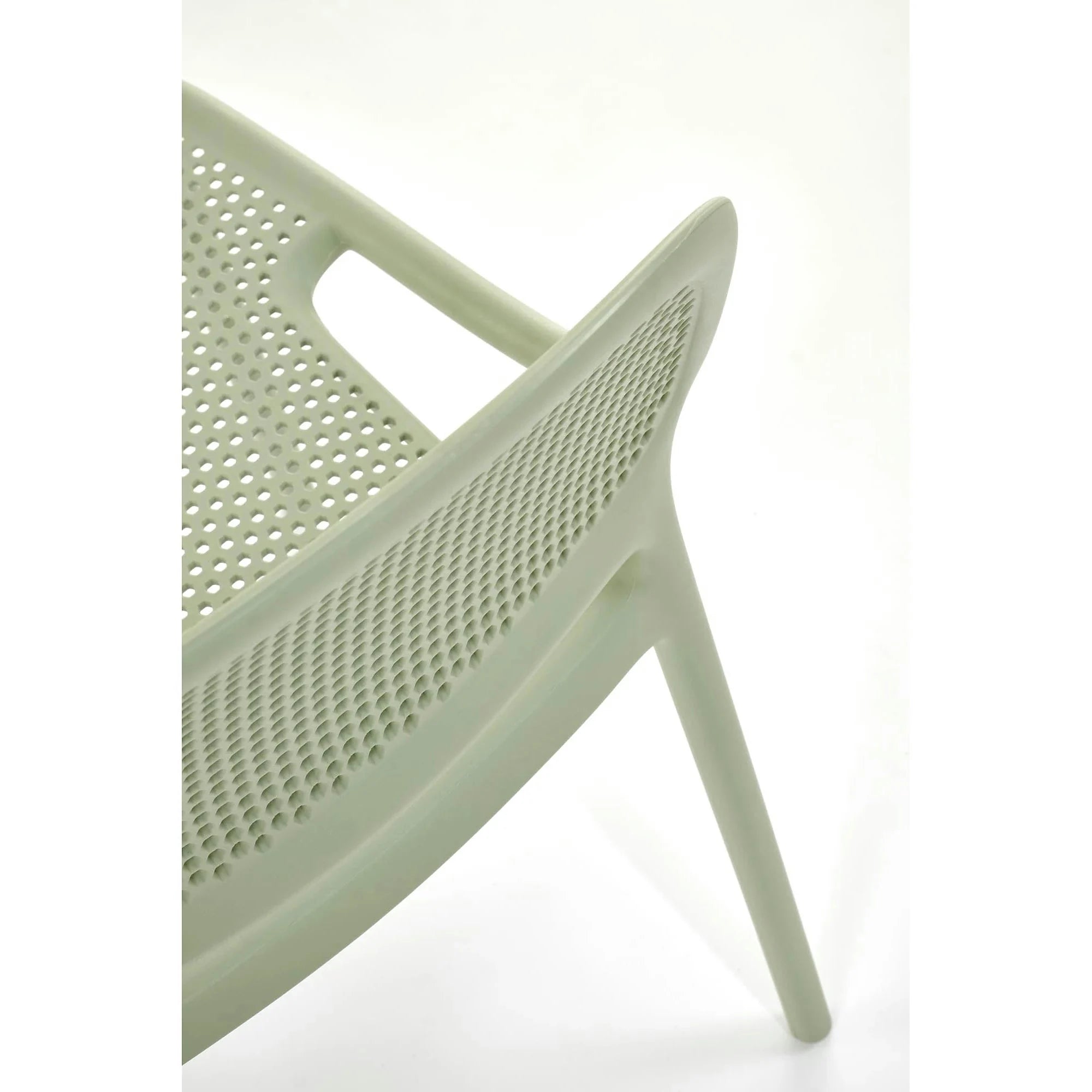 Scaun de gradina K532, verde menta, polipropilena, 50x56x80 cm
