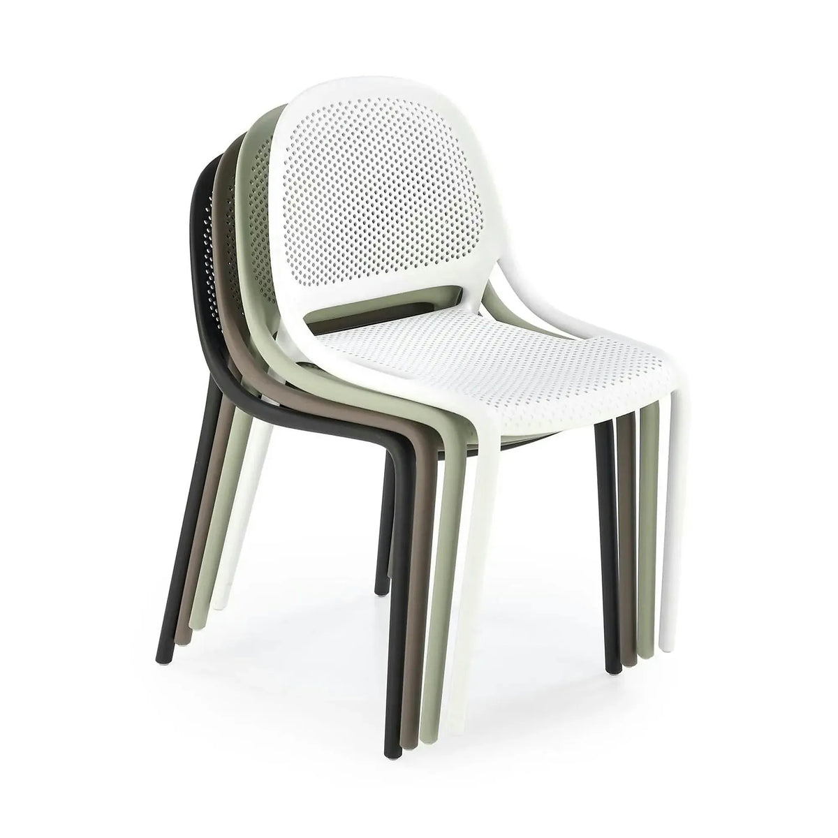 Scaun de gradina K532, verde menta, polipropilena, 50x56x80 cm