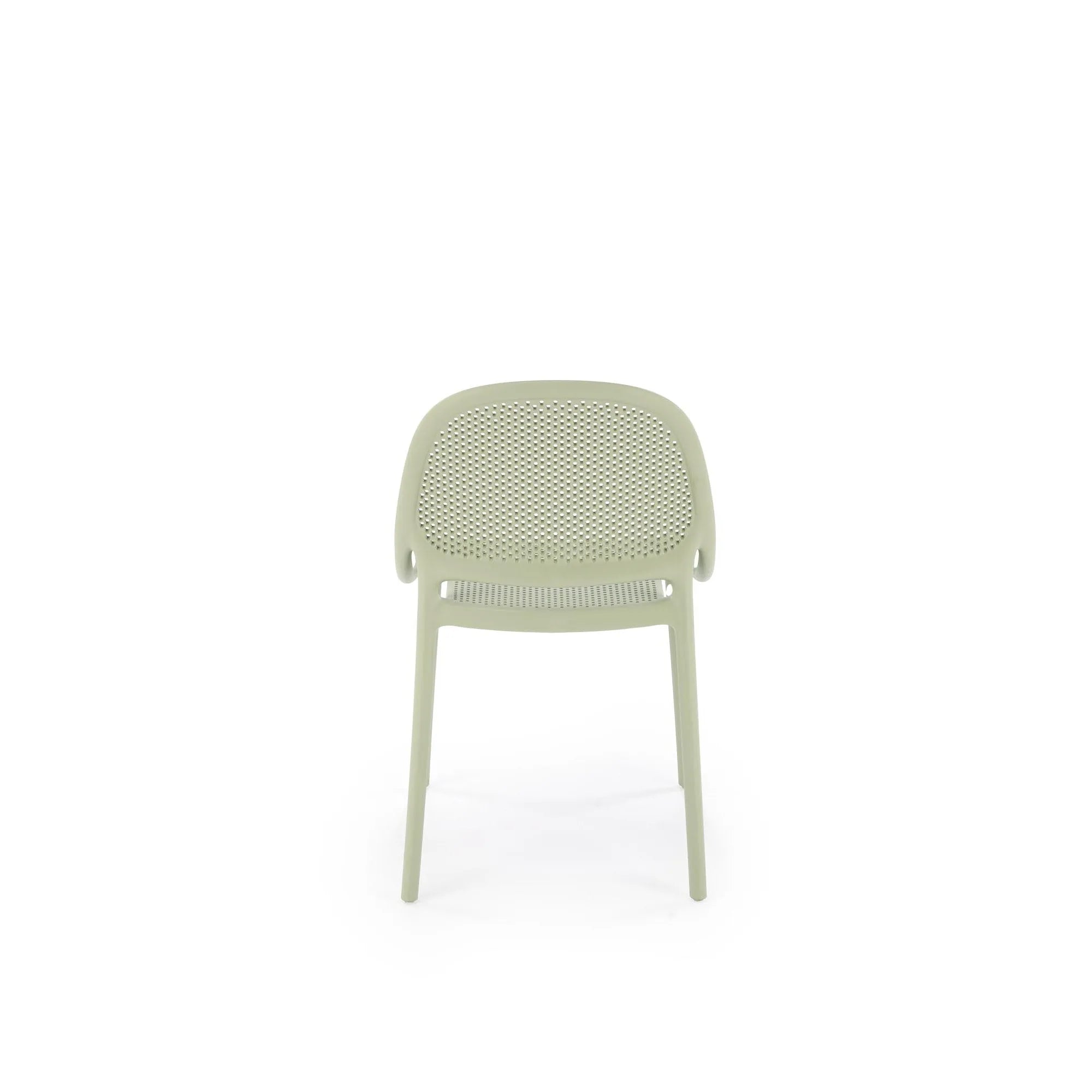 Scaun de gradina K532, verde menta, polipropilena, 50x56x80 cm