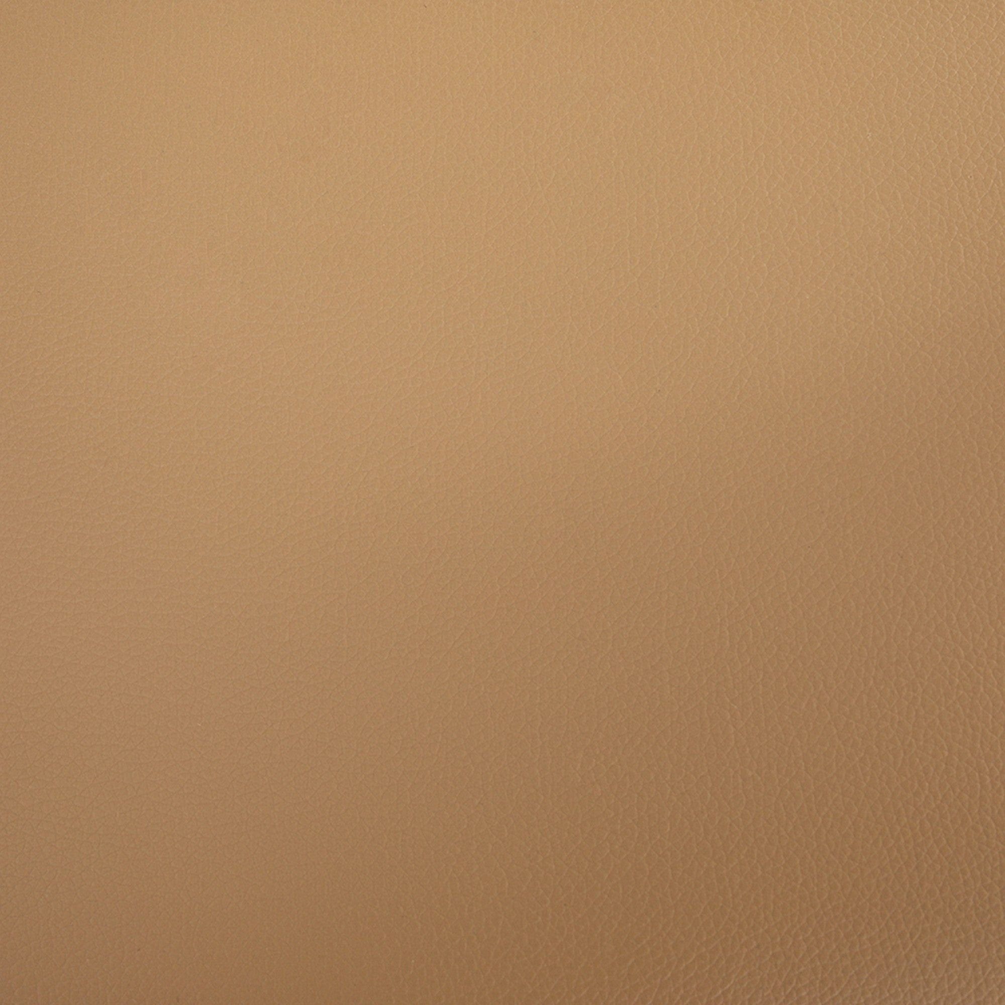 Scaun DERYA, maro, piele ecologica/metal, 53x57x79 cm