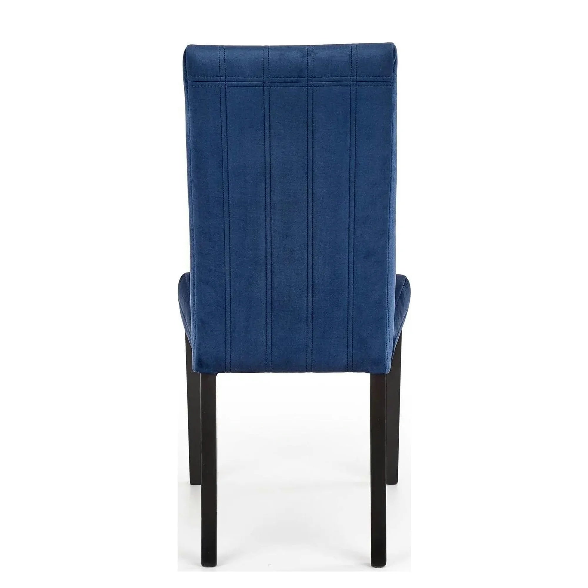 Scaun DIEGO 2, negru/albastru, 47x59x99 cm