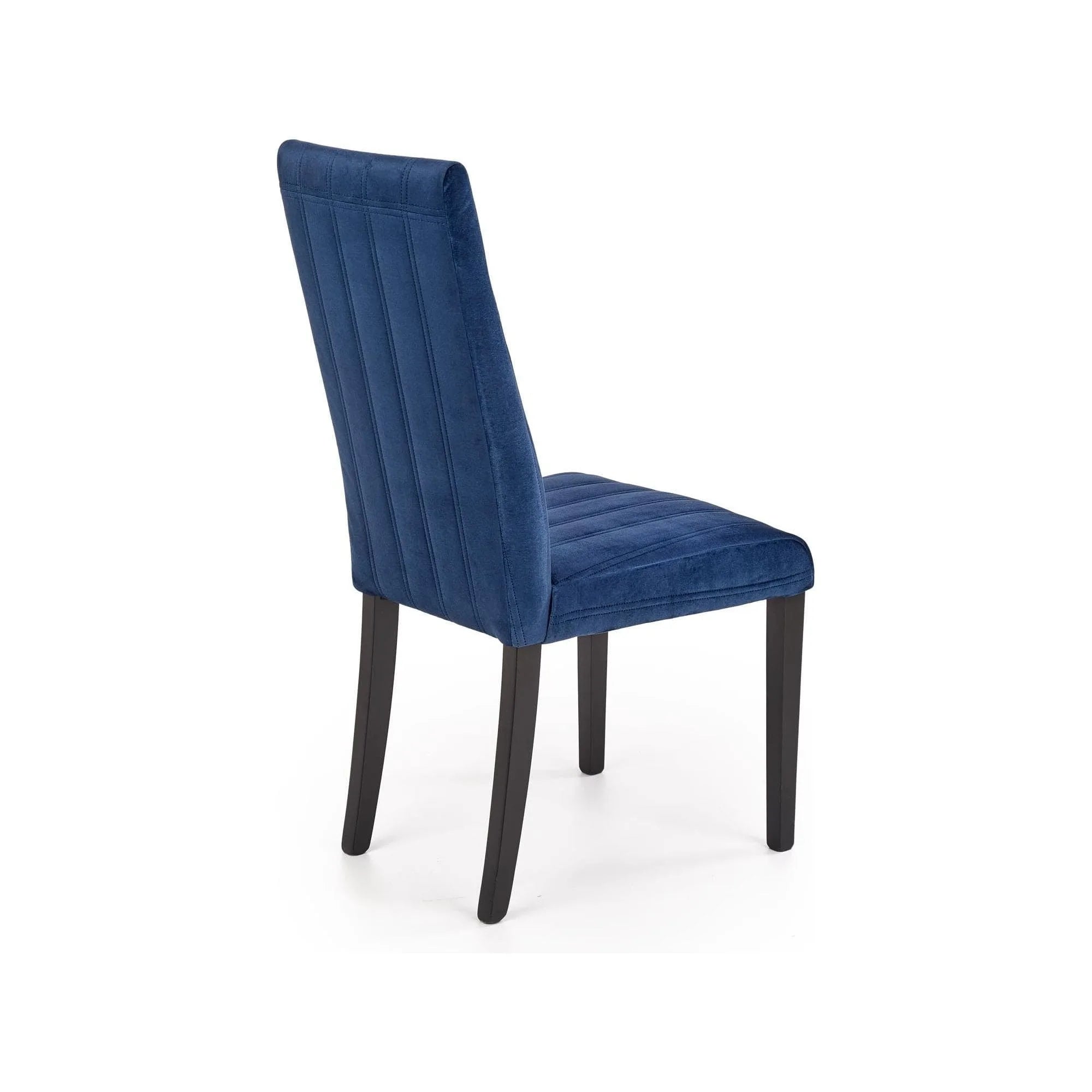 Scaun DIEGO 2, negru/albastru, 47x59x99 cm